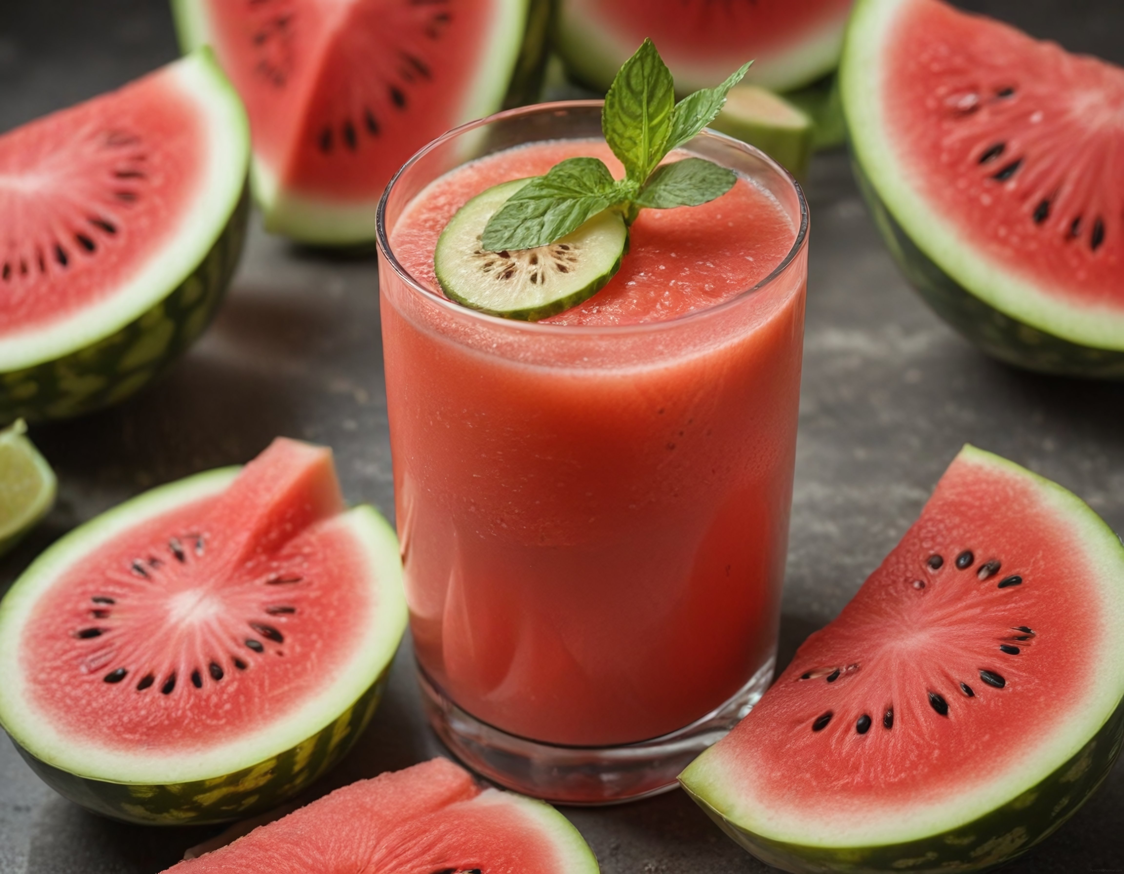 Ev Yapımı Karpuz Suyu ve Smoothie: Serinletici Doğal İçecek Tarifi