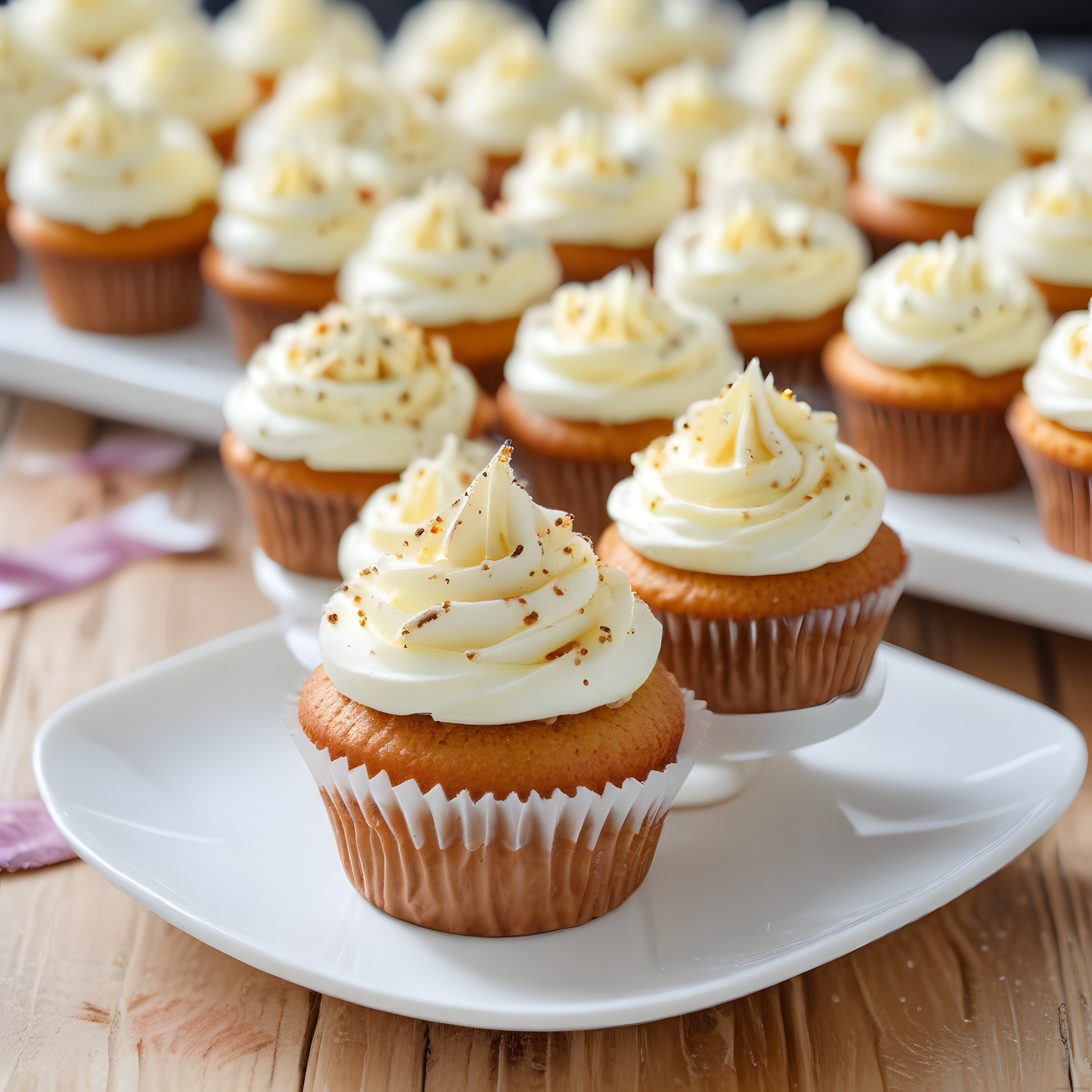 Ev Yapımı Kremalı Cupcake Tarifi: Yumuşak Kek ve Krema Süsleme