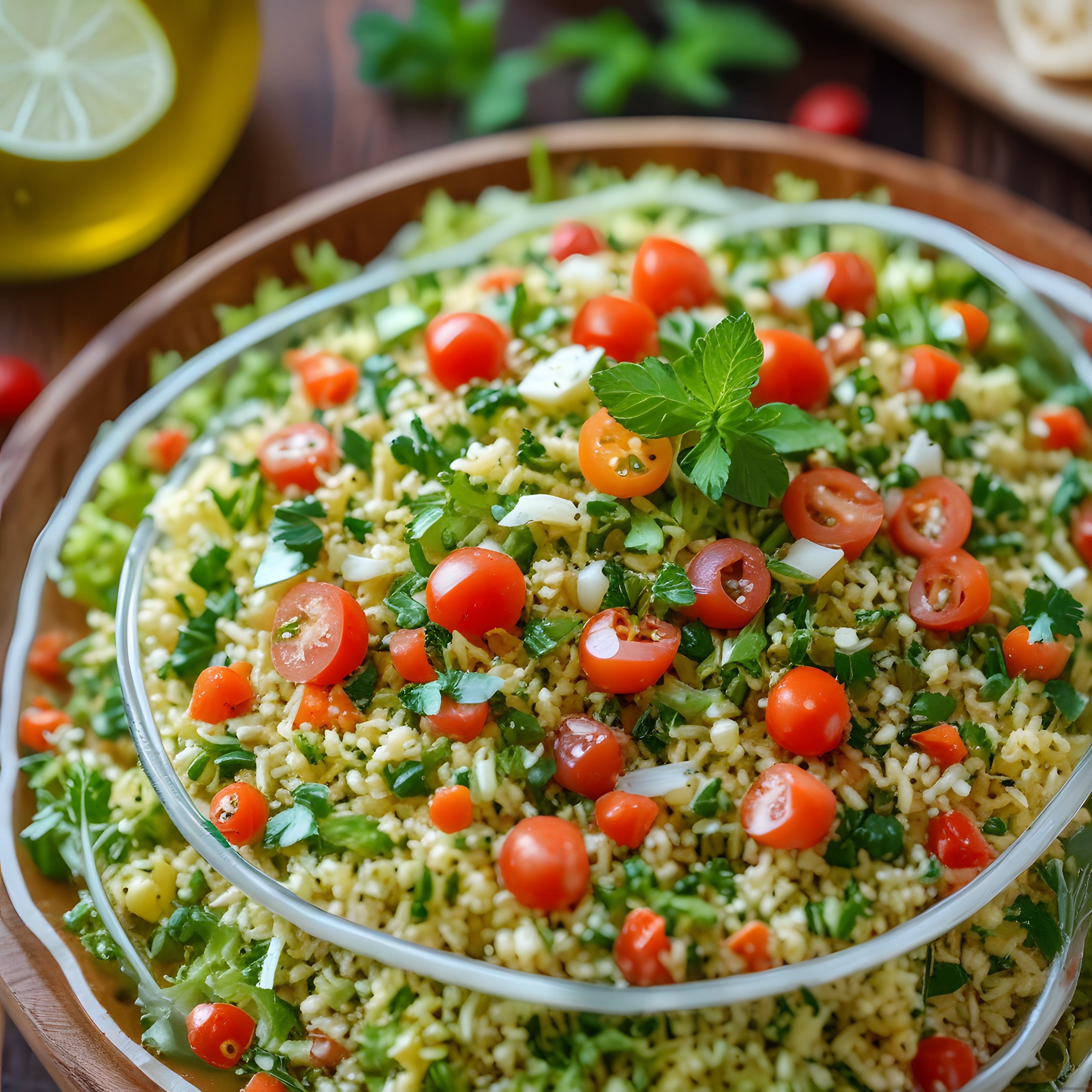 Ev Yapımı Kuskus Salatası: Taze Sebzeler, Zeytin ve Limonlu Akdeniz Tarifi