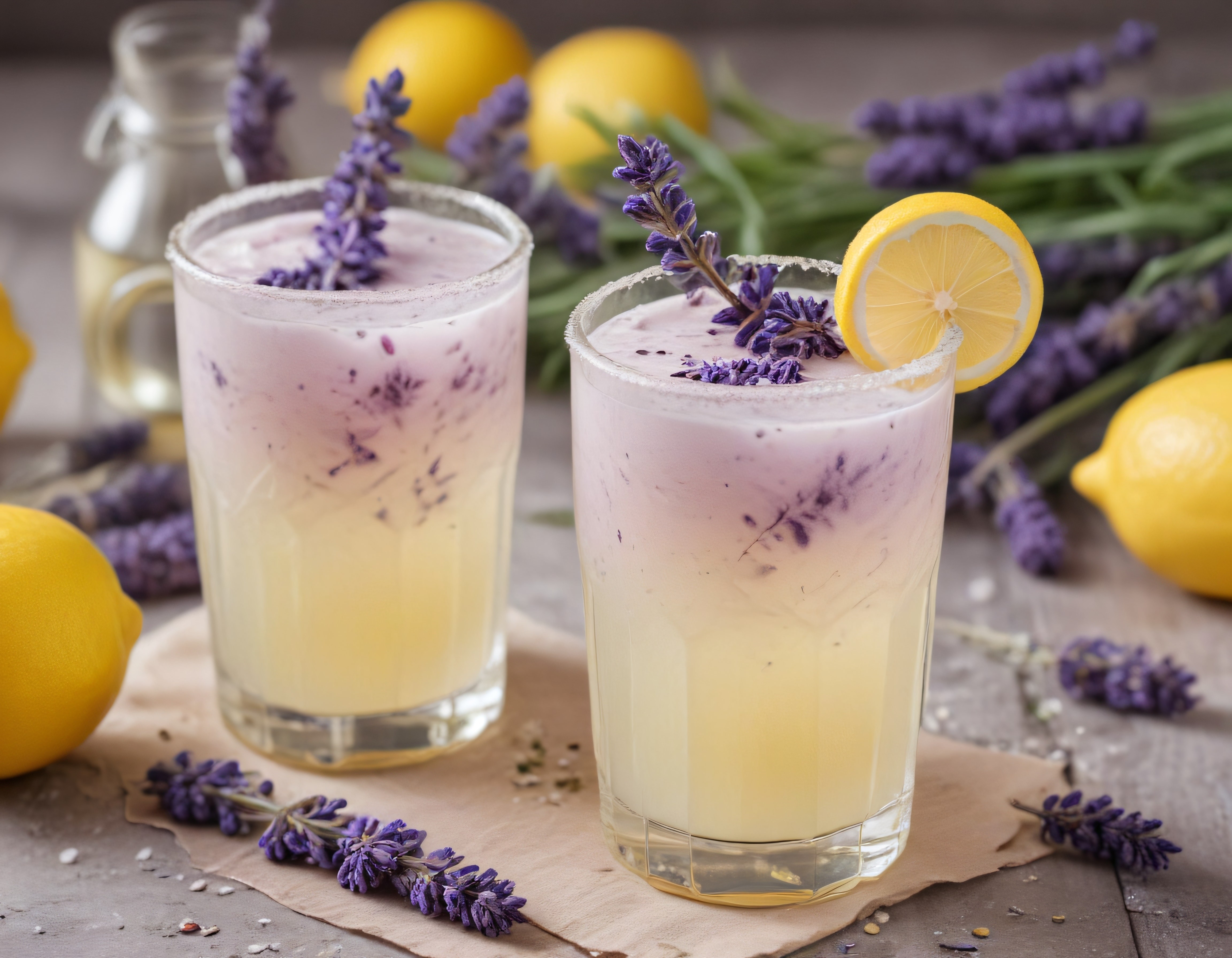 Ev Yapımı Lavantalı Limonata: Çiçekli ve Ferahlatıcı Yaz İçeceği