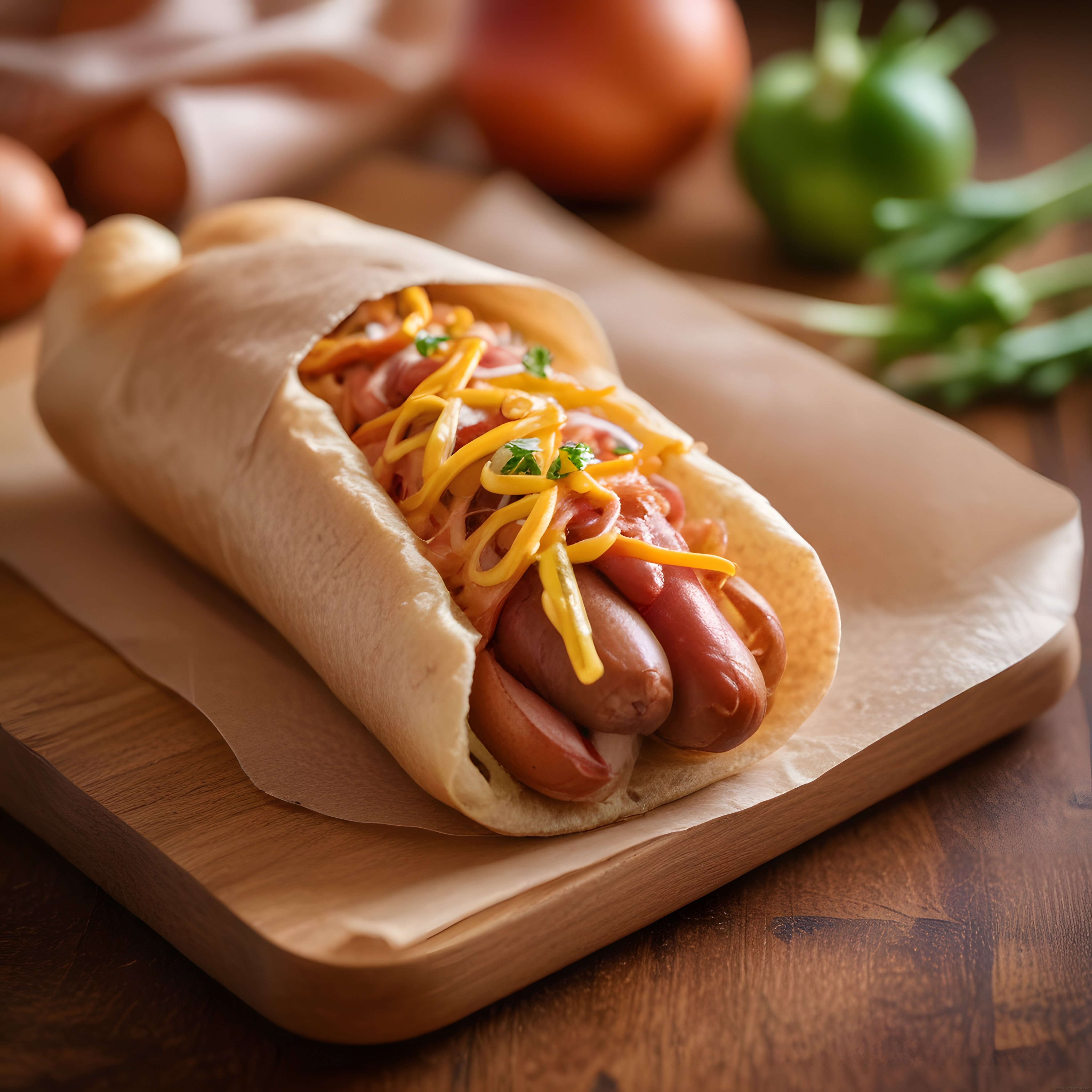 Ev Yapımı Lezzetli Hot Dog: Hardallı Peynirli Sosisli Sandviç Tarifi