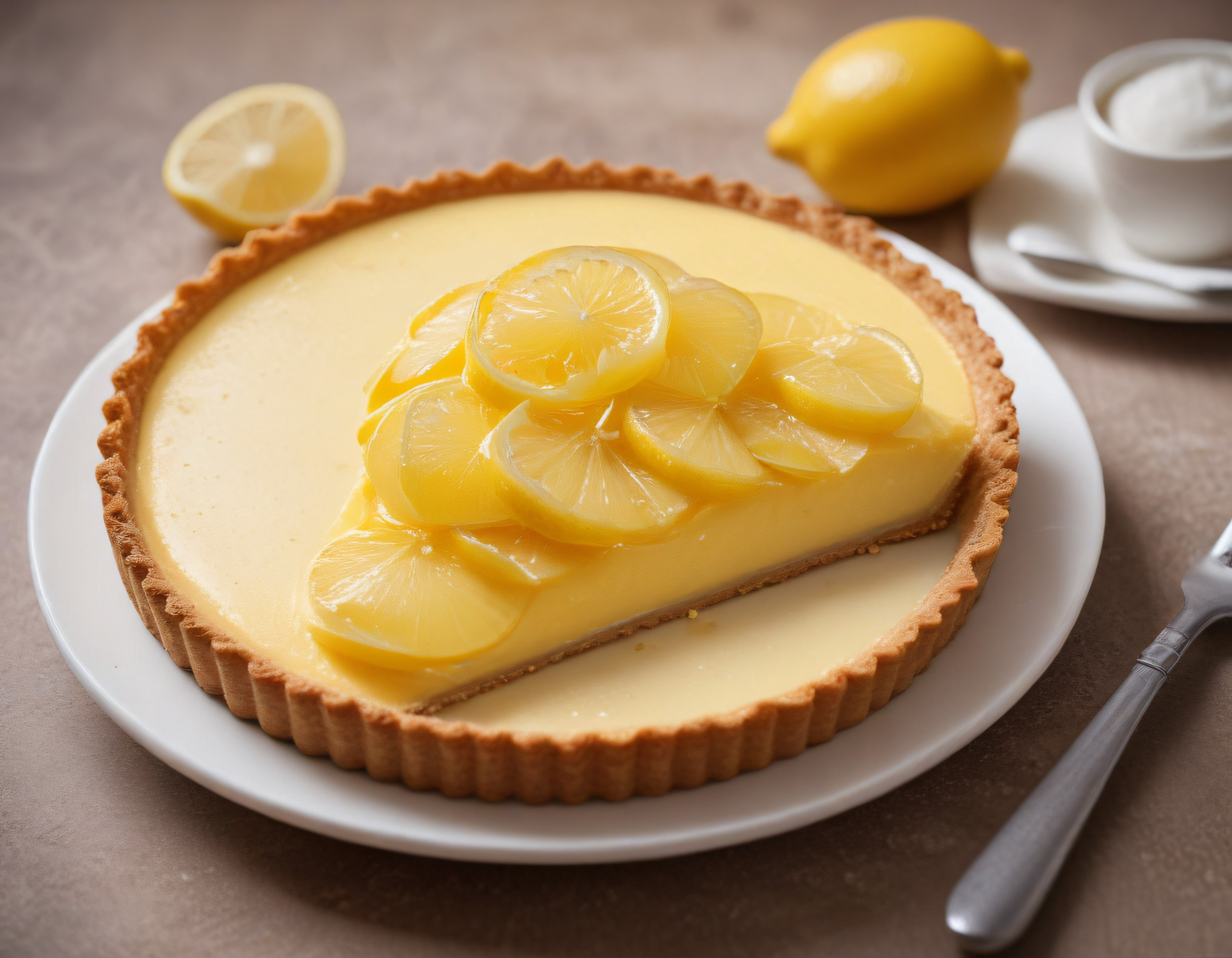 Ev Yapımı Limonlu Tart Tarifi: Taze ve Ferahlatıcı Yaz Tatlısı
