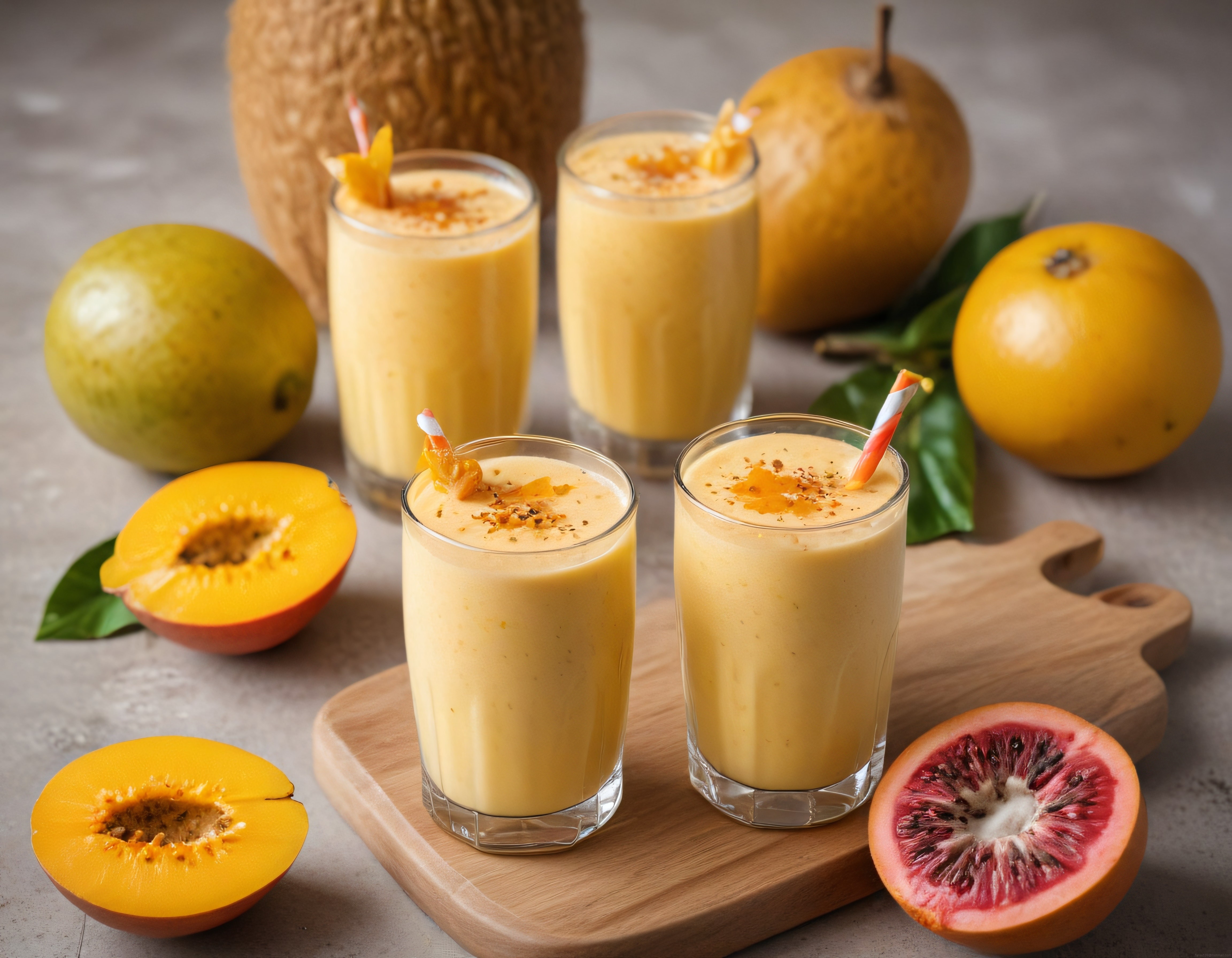 Ev Yapımı Mango Smoothie Tarifi: Taze Meyveli Sağlıklı Yaz İçeceği