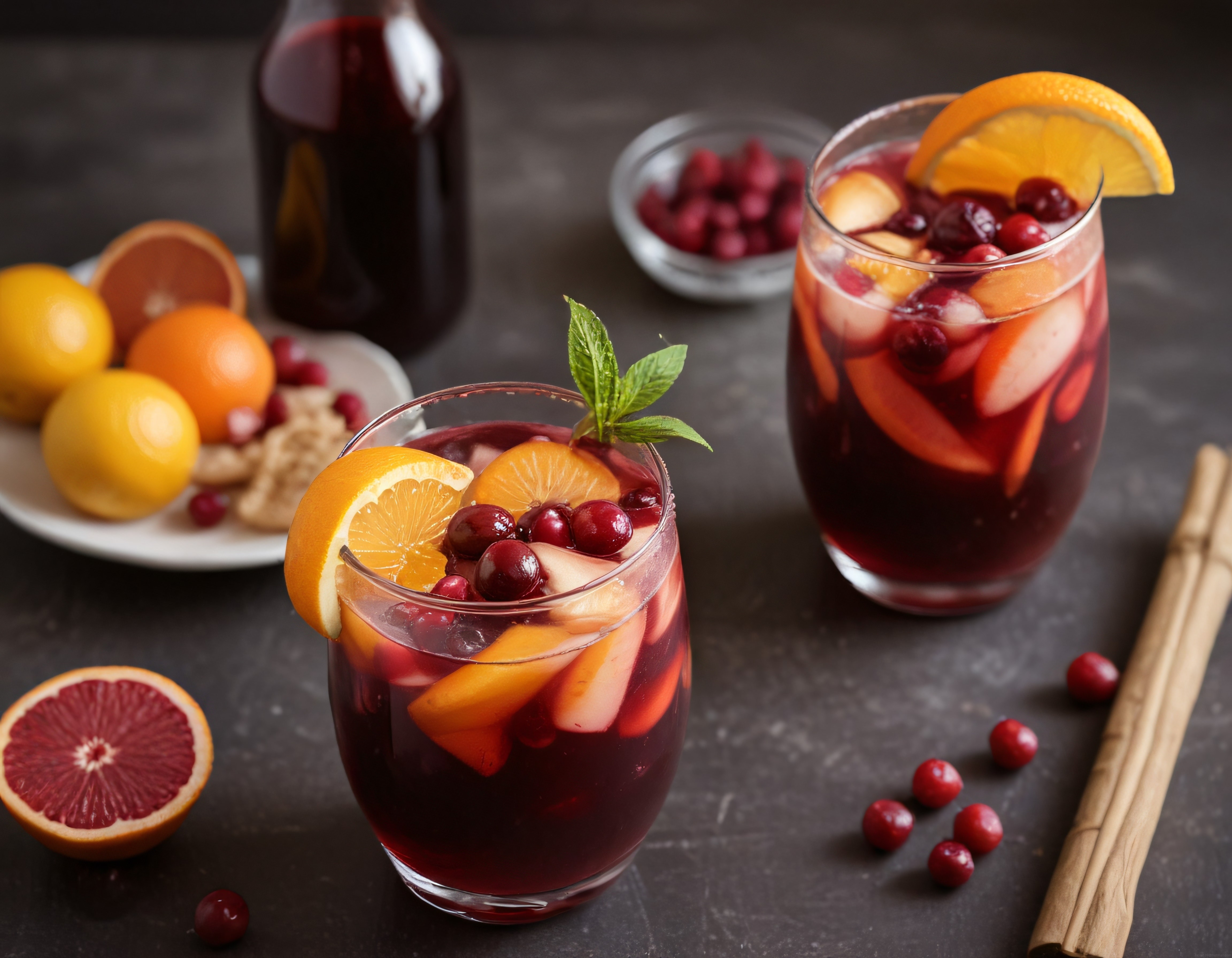 Ev Yapımı Meyveli Sangria: Yaz Akşamlarına Yakışan Serinletici İçecek