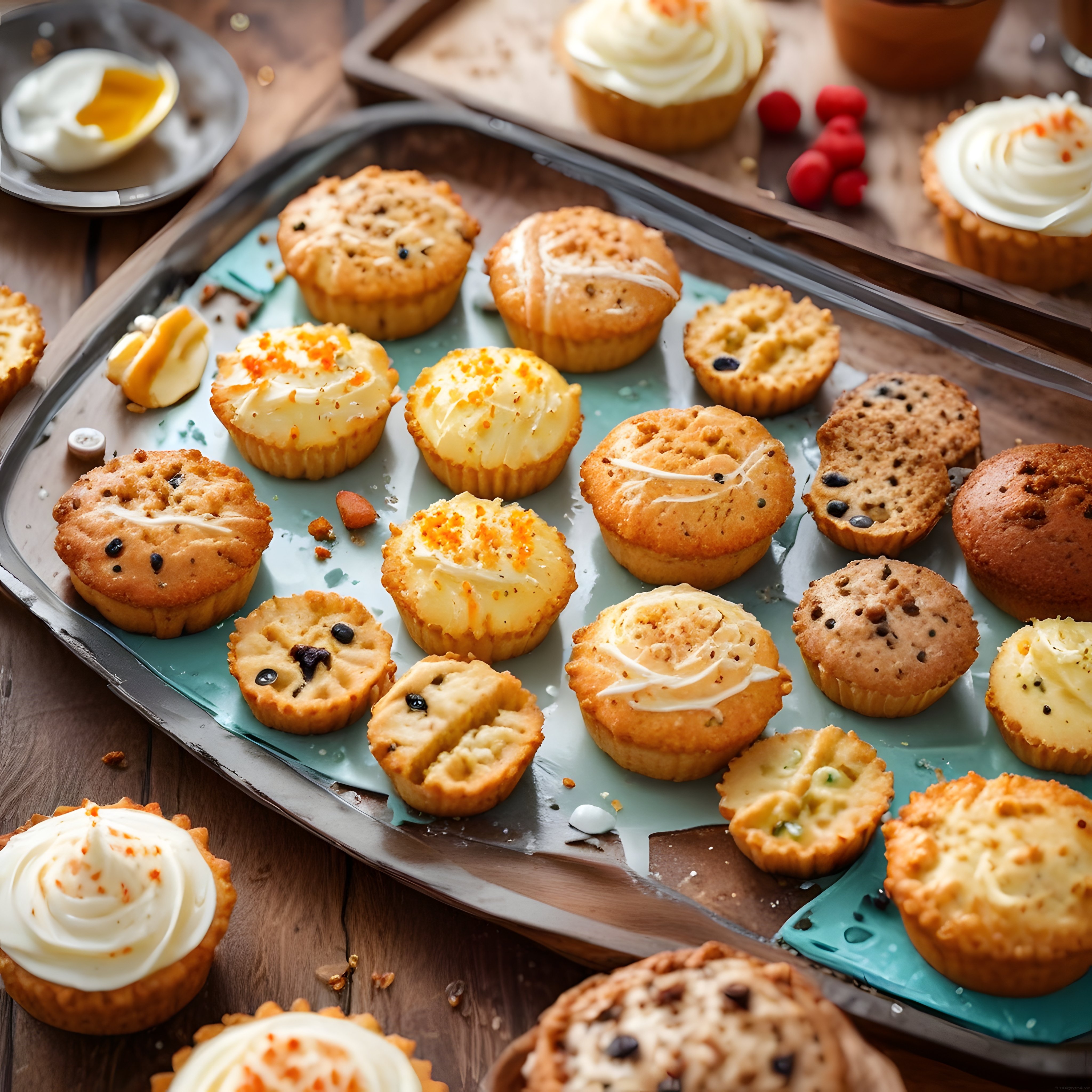 Ev Yapımı Muffin ve Cupcake Çeşitleri: Fırından Yeni Çıkmış Tatlılar
