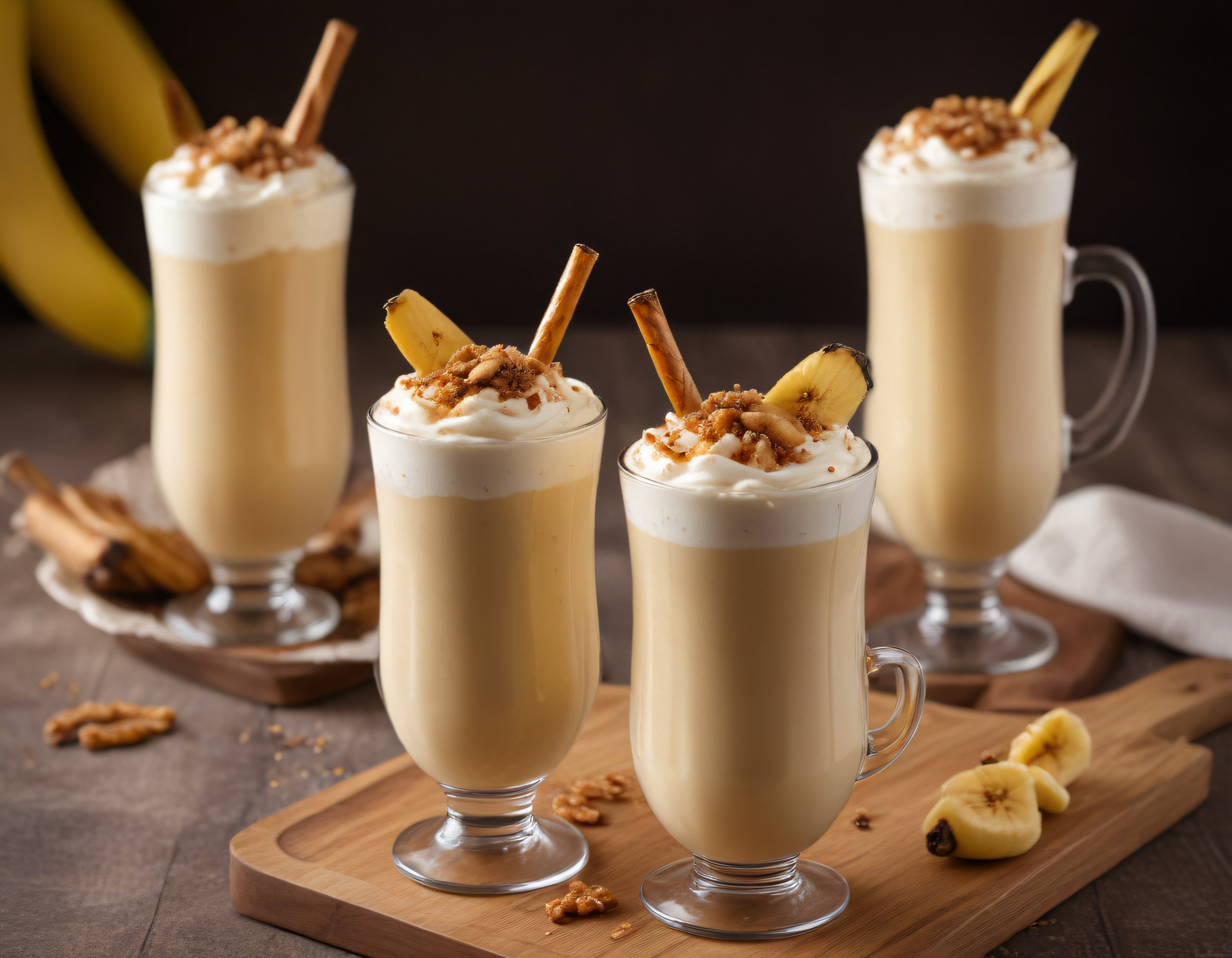 Ev Yapımı Muzlu Milkshake Tarifi: Kremalı ve Tarçınlı Soğuk İçecek