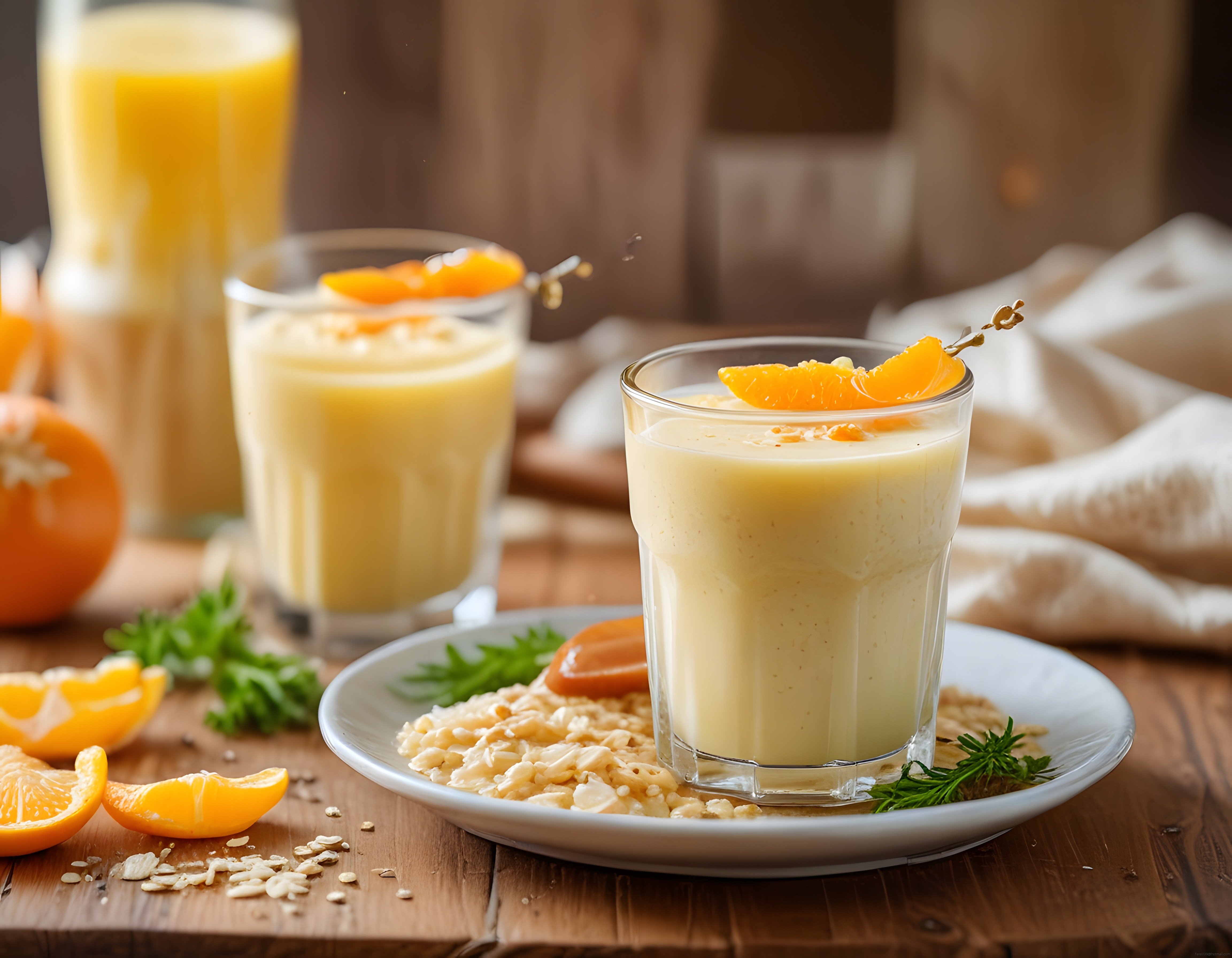 Ev Yapımı Portakallı Smoothie Tarifi: Kahvaltılık Sağlıklı İçecek