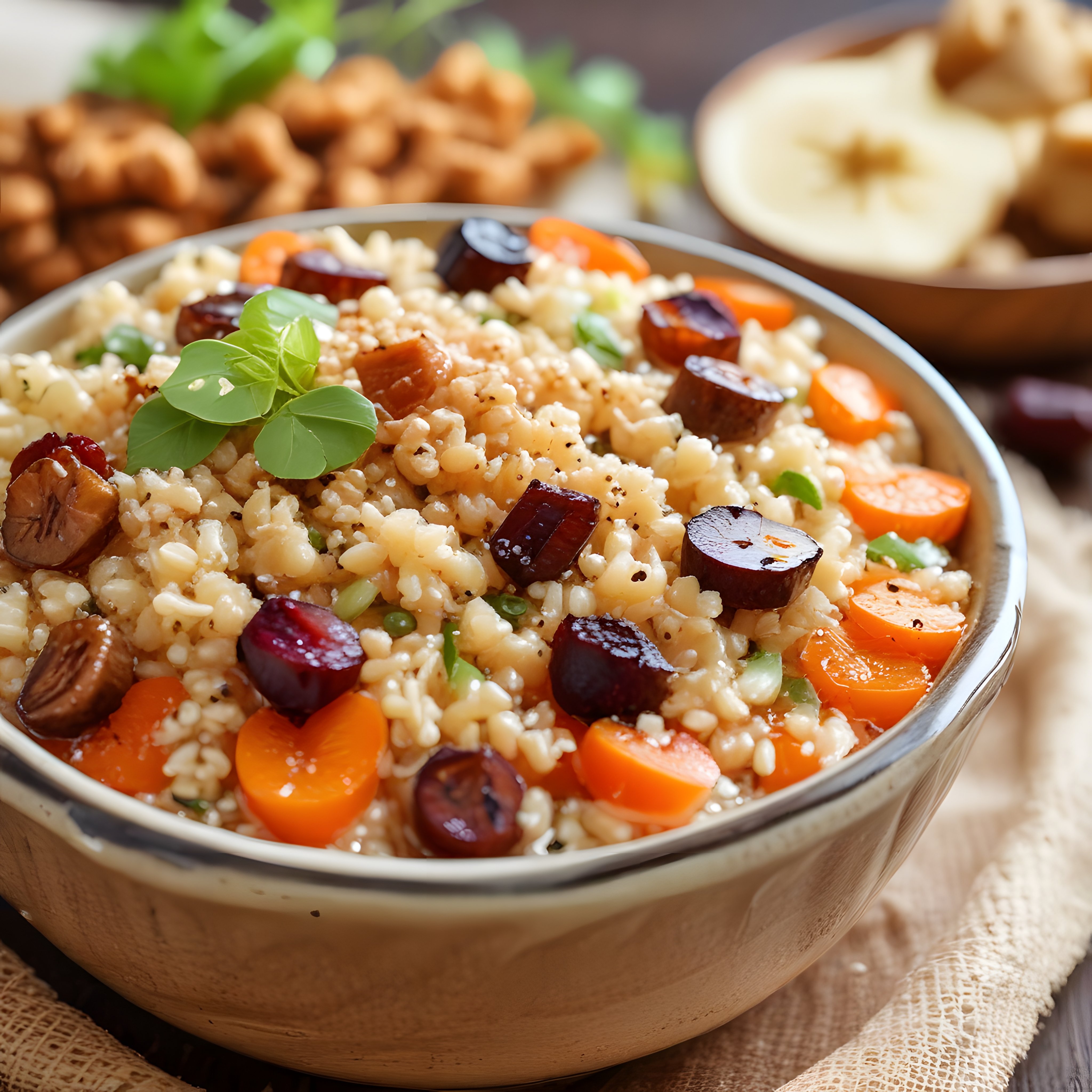 Ev Yapımı Renkli Sebzeli Bulgur Pilavı: Sağlıklı Akşam Yemeği