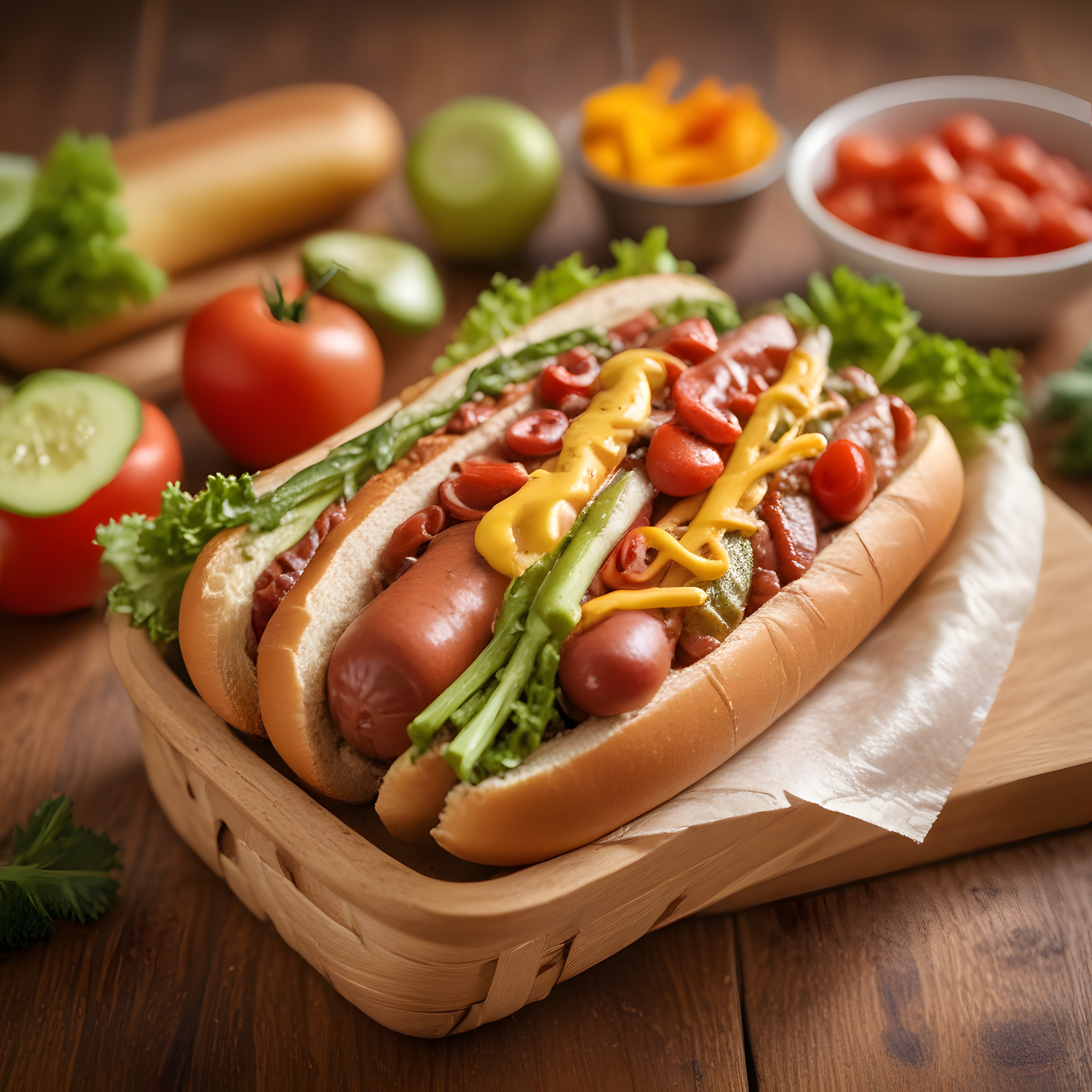 Ev Yapımı Sosisli Sandviç: Bol Soslu ve Sebzeli Hot Dog Tarifi