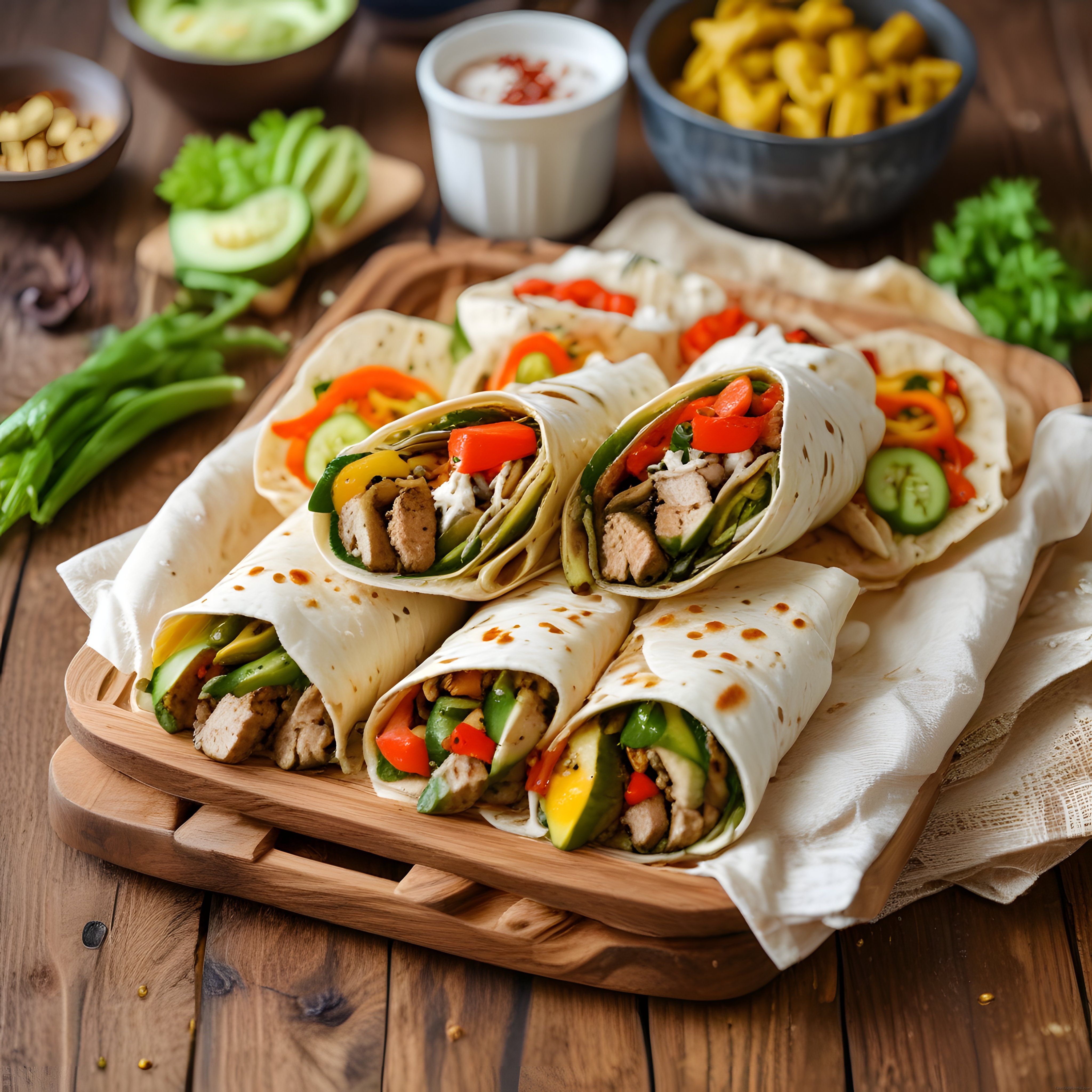 Ev yapımı tavuklu avokadolu wrap tarifi: sağlıklı ve doyurucu öğün önerisi