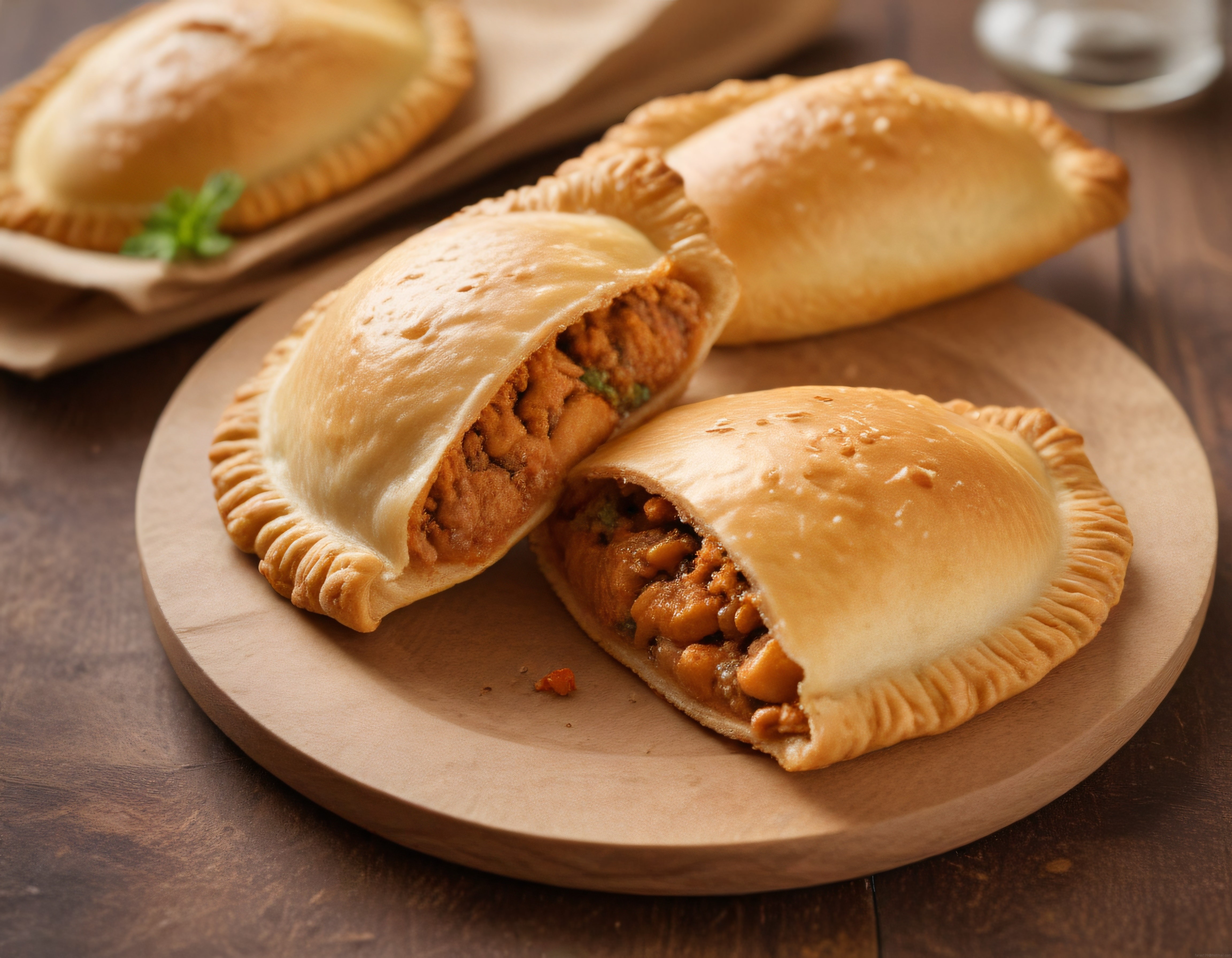 Ev Yapımı Tavuklu Empanada Tarifi: Altın Rengi Çıtır Hamur ve Lezzetli İç Harç