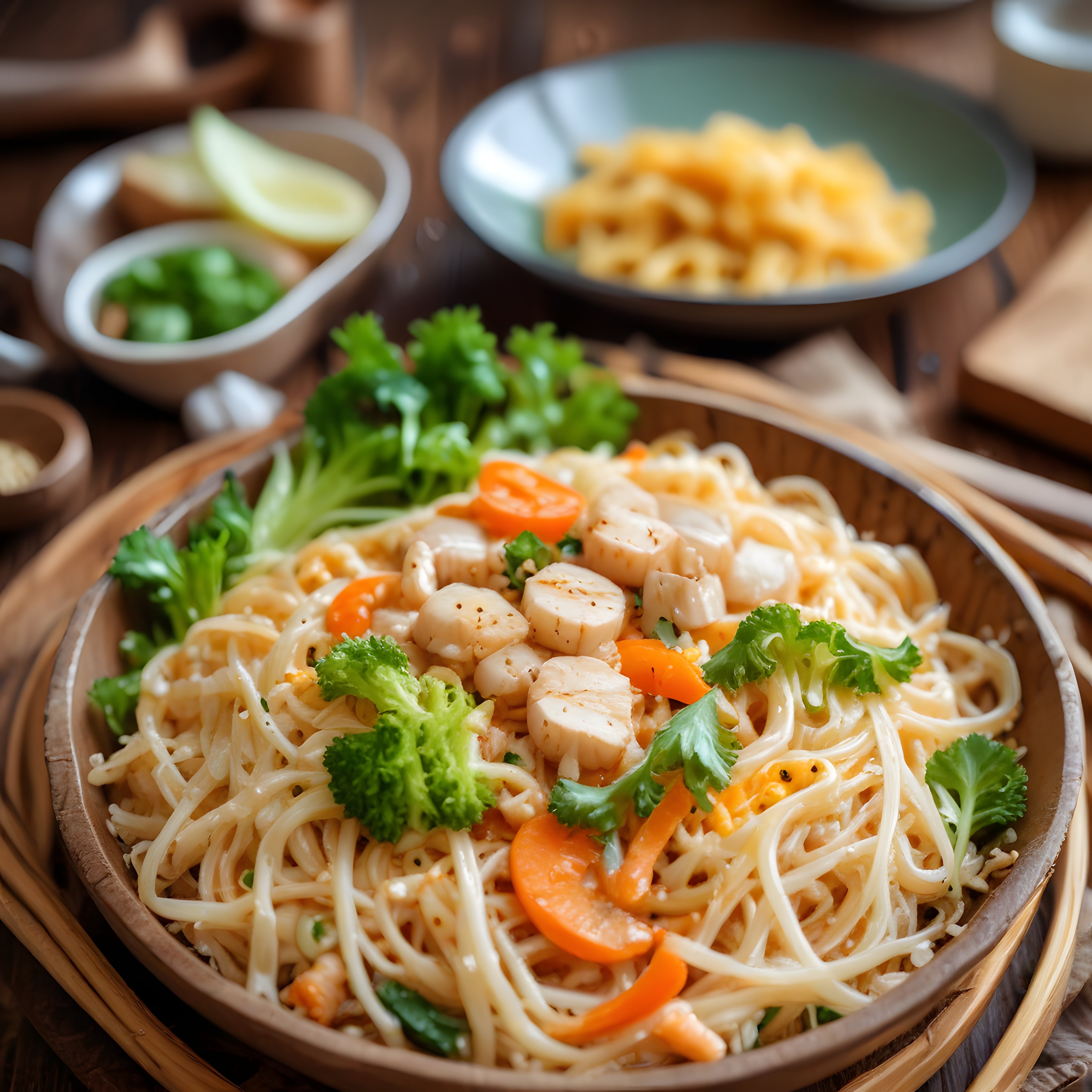 Ev Yapımı Tavuklu Sebzeli Noodle: Sıcacık Asya Lezzeti ile Öğün Önerisi