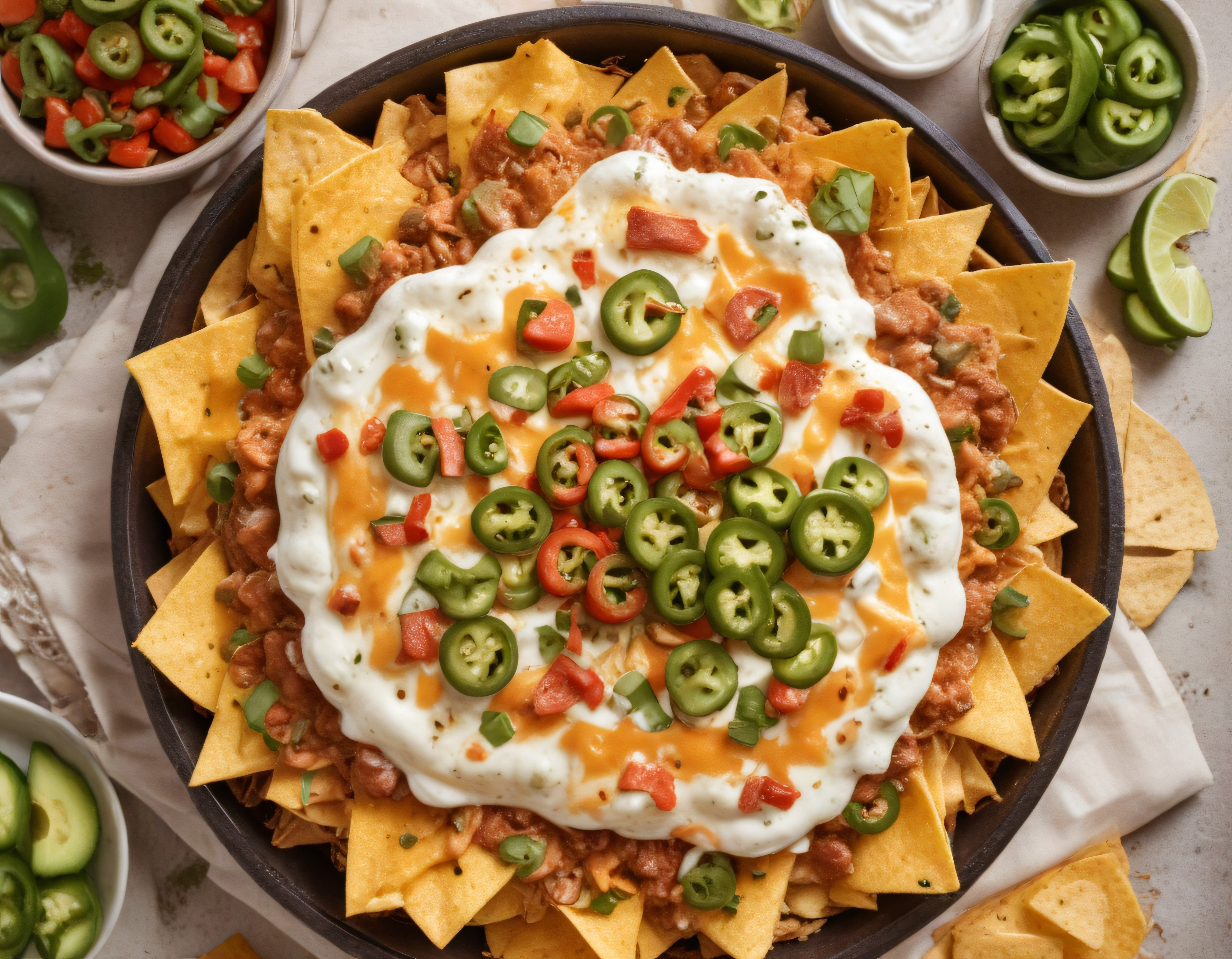 Ev Yapımı Yüklü Nachos Tarifi: Erimiş Peynir ve Jalapeno ile Meksika Lezzeti