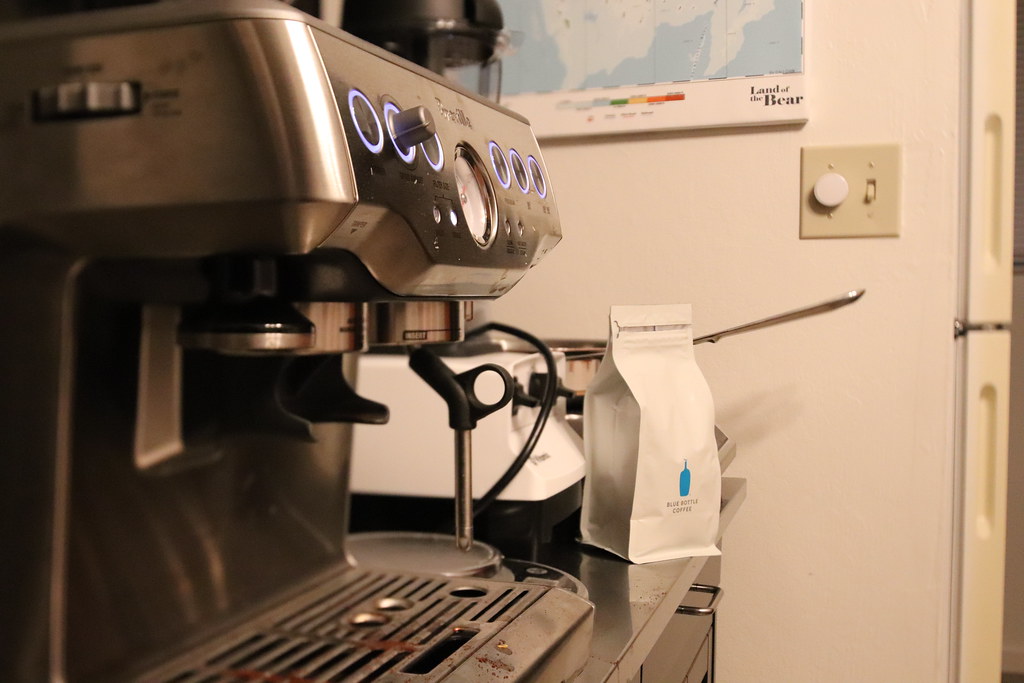 Evde Barista Deneyimi: Espresso Makinesi ve Blue Bottle Çekirdekleri