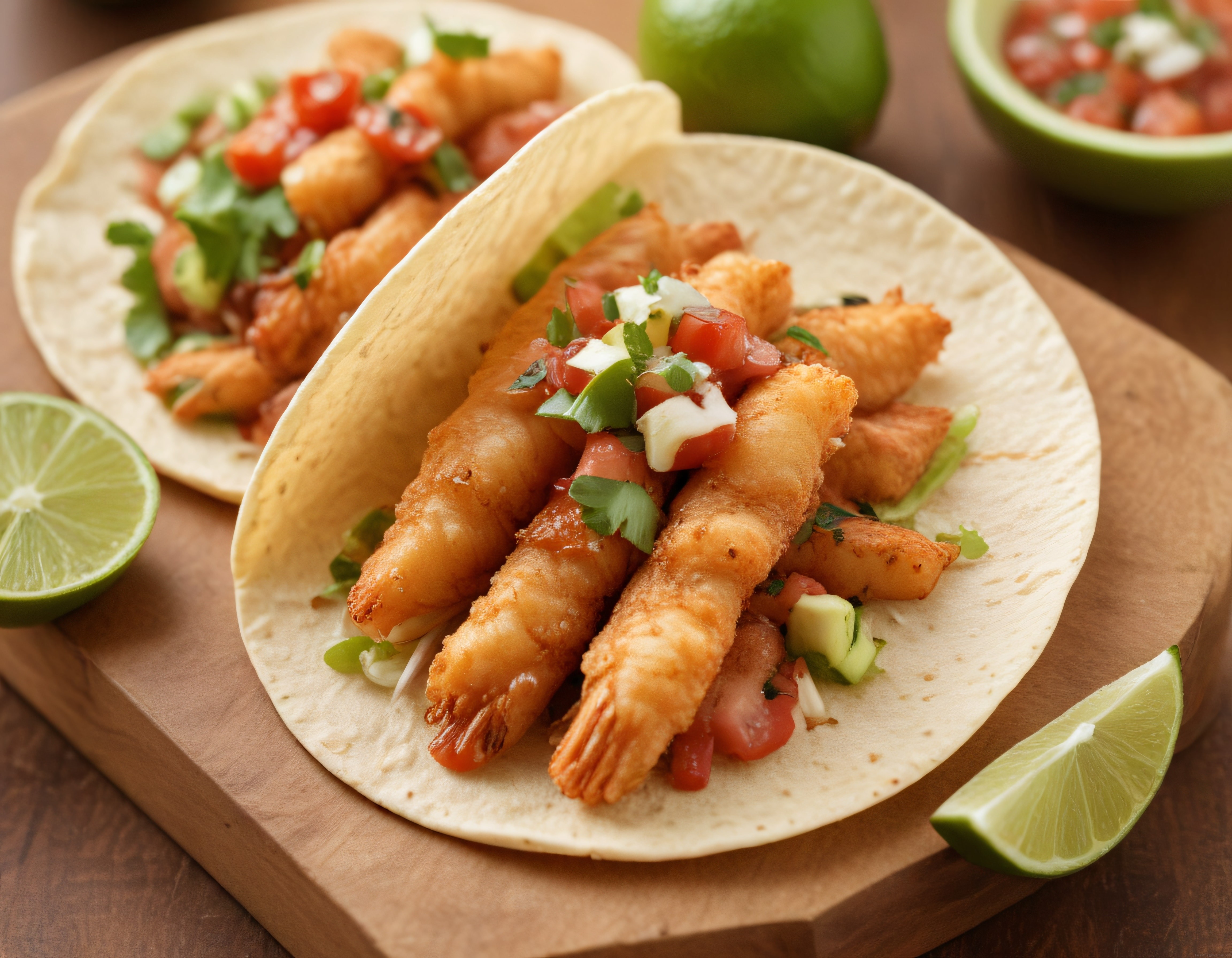 Evde Çıtır Karidesli Taco Tarifi: Taze Salsa ve Avokado ile Meksika Mutfağı