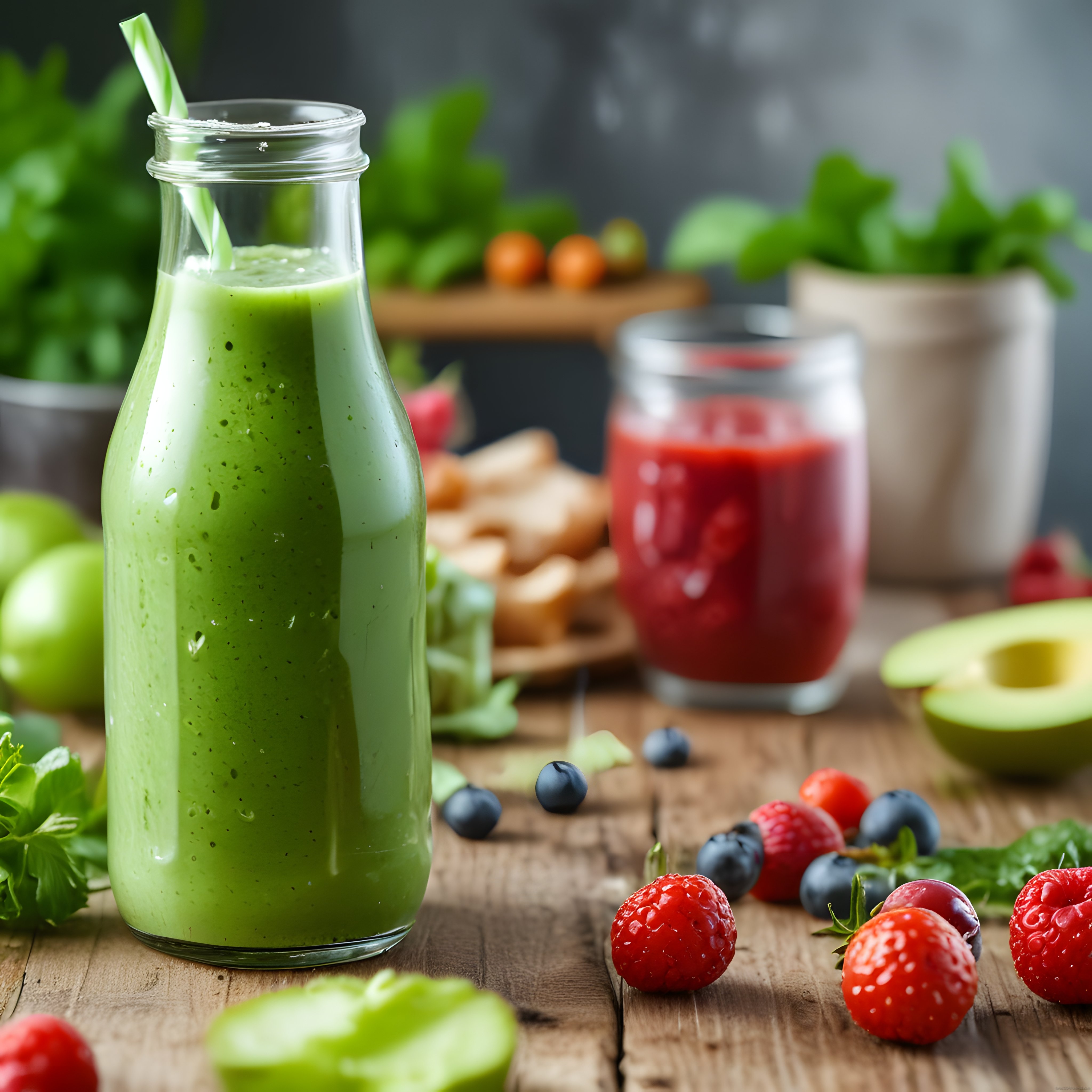 Evde Doğal Yeşil Smoothie Tarifi: Avokado ve Ispanaklı Detoks İçeceği