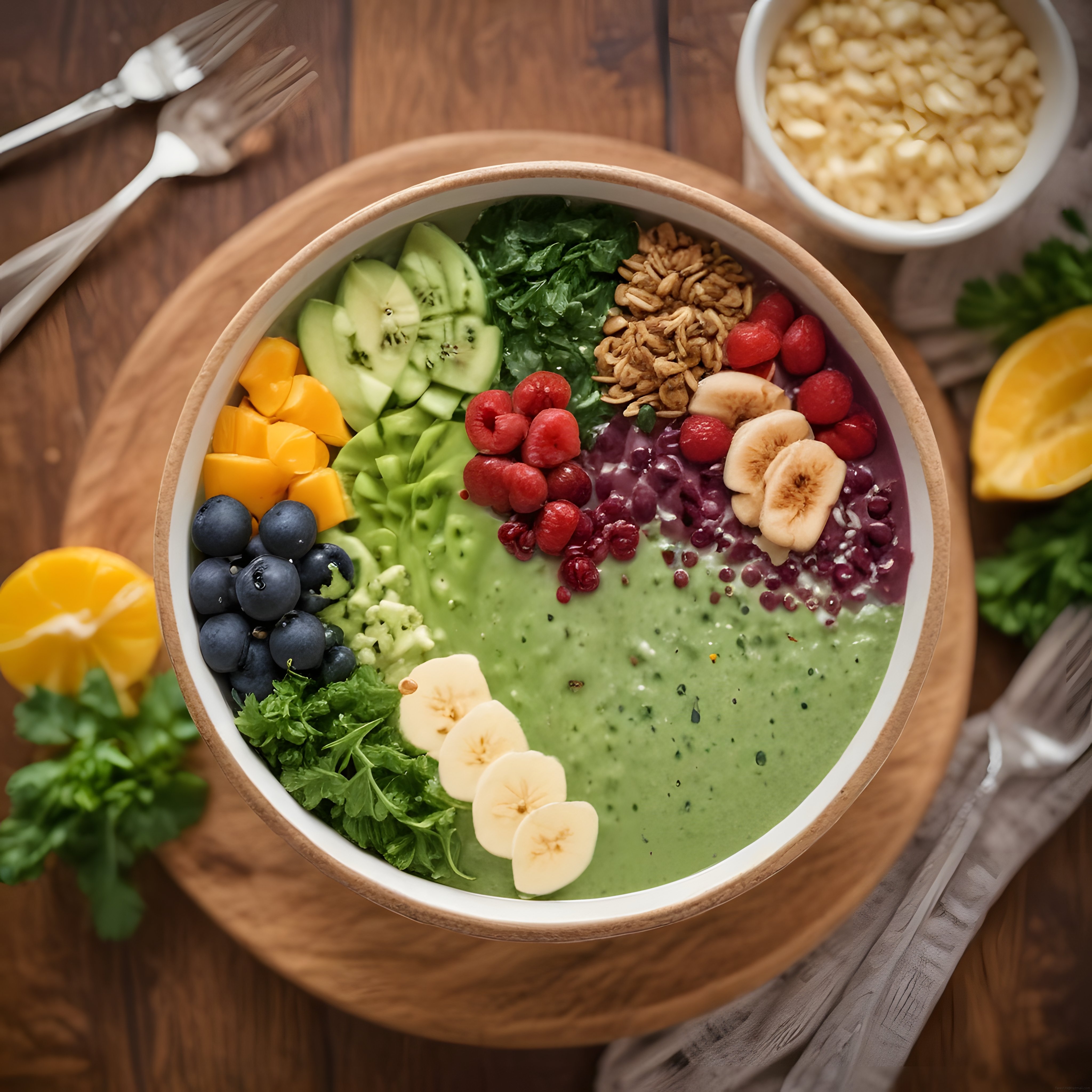 Evde Hazırlanan Smoothie Bowl ile Besleyici ve Renkli Kahvaltı Keyfi