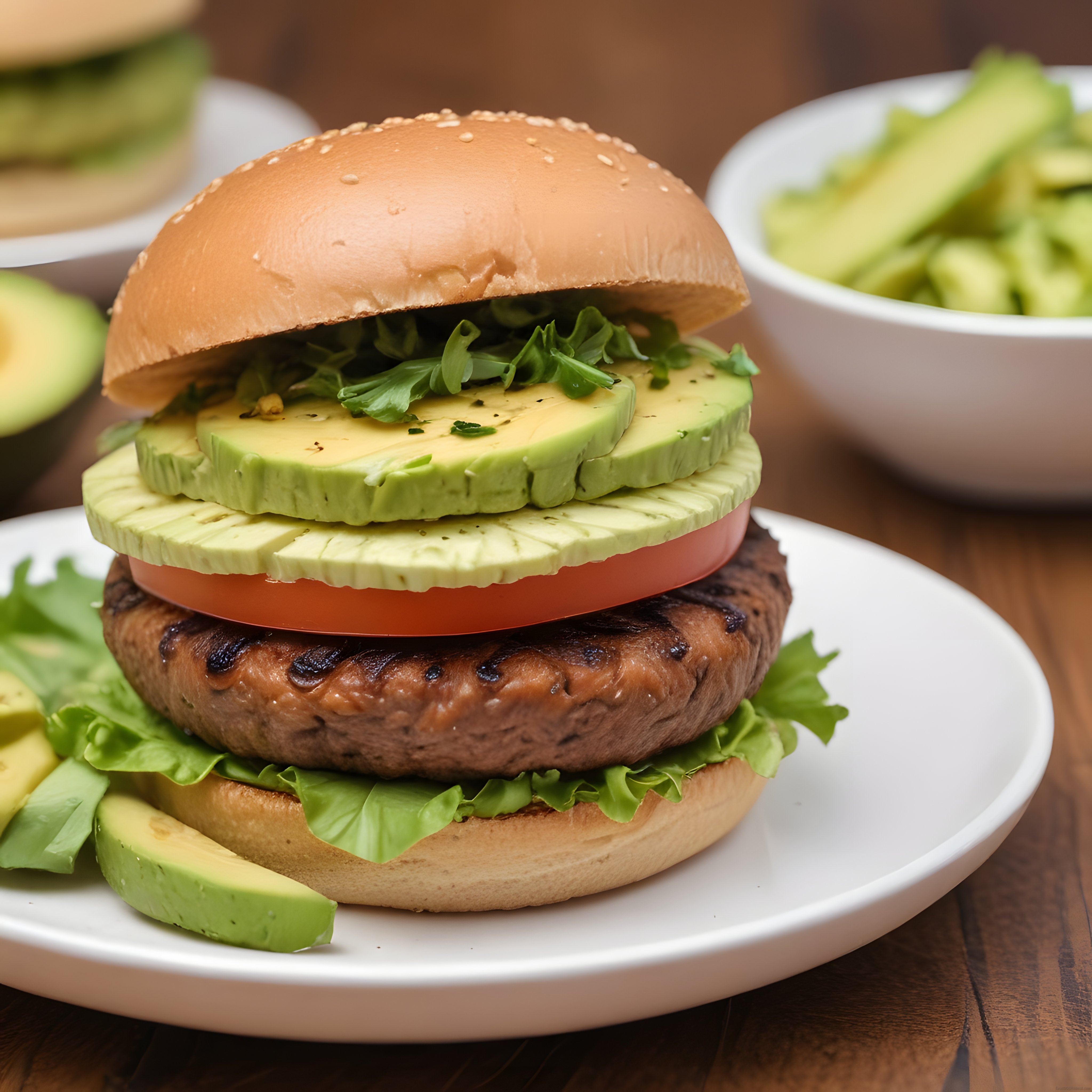 Evde Izgara Avokadolu Gourmet Burger Tarifi ve Pratik Sunum İpuçları