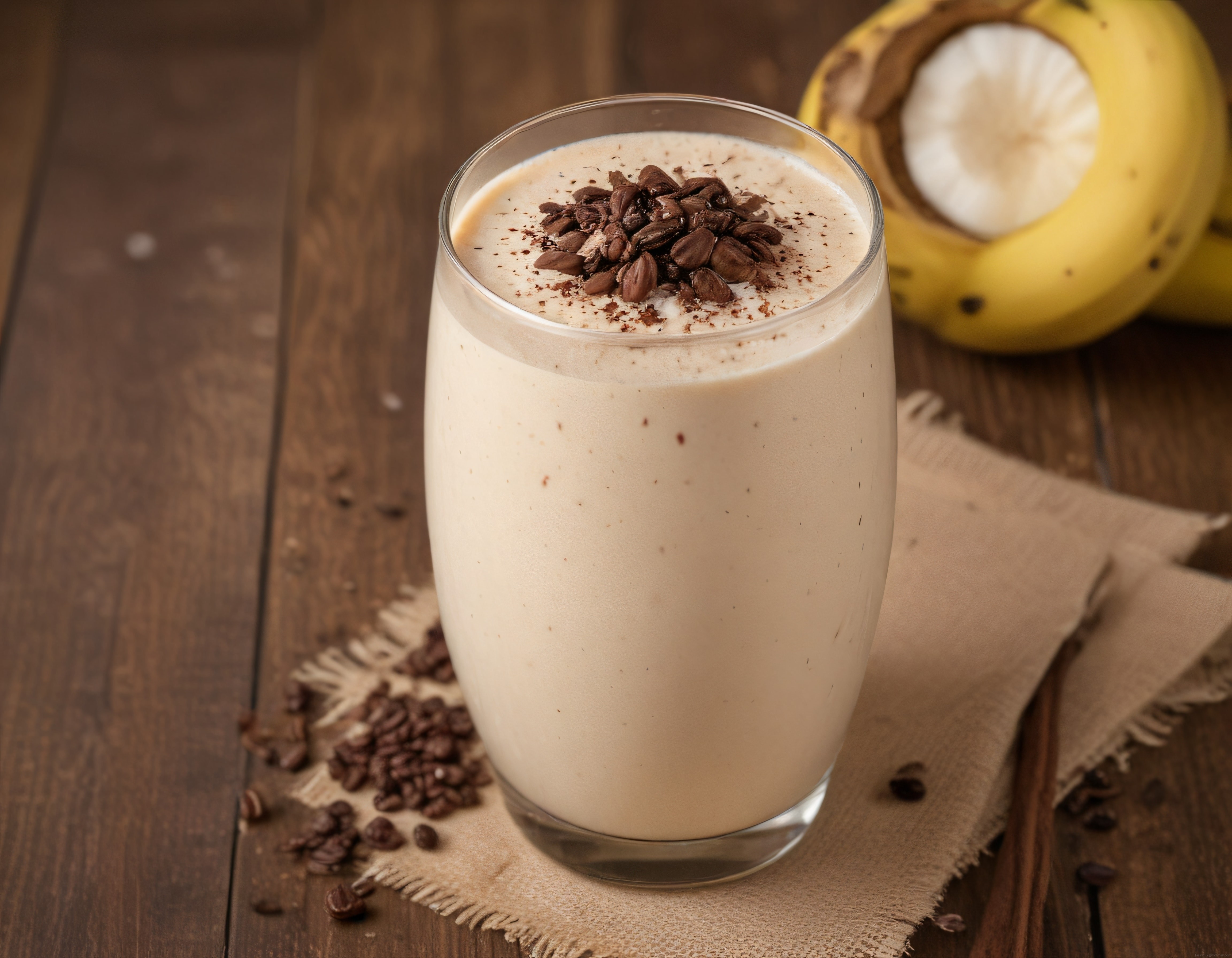 Evde Kolayca Hazırlanabilir Muzlu Kahveli Smoothie Tarifi ve Sunum Önerisi