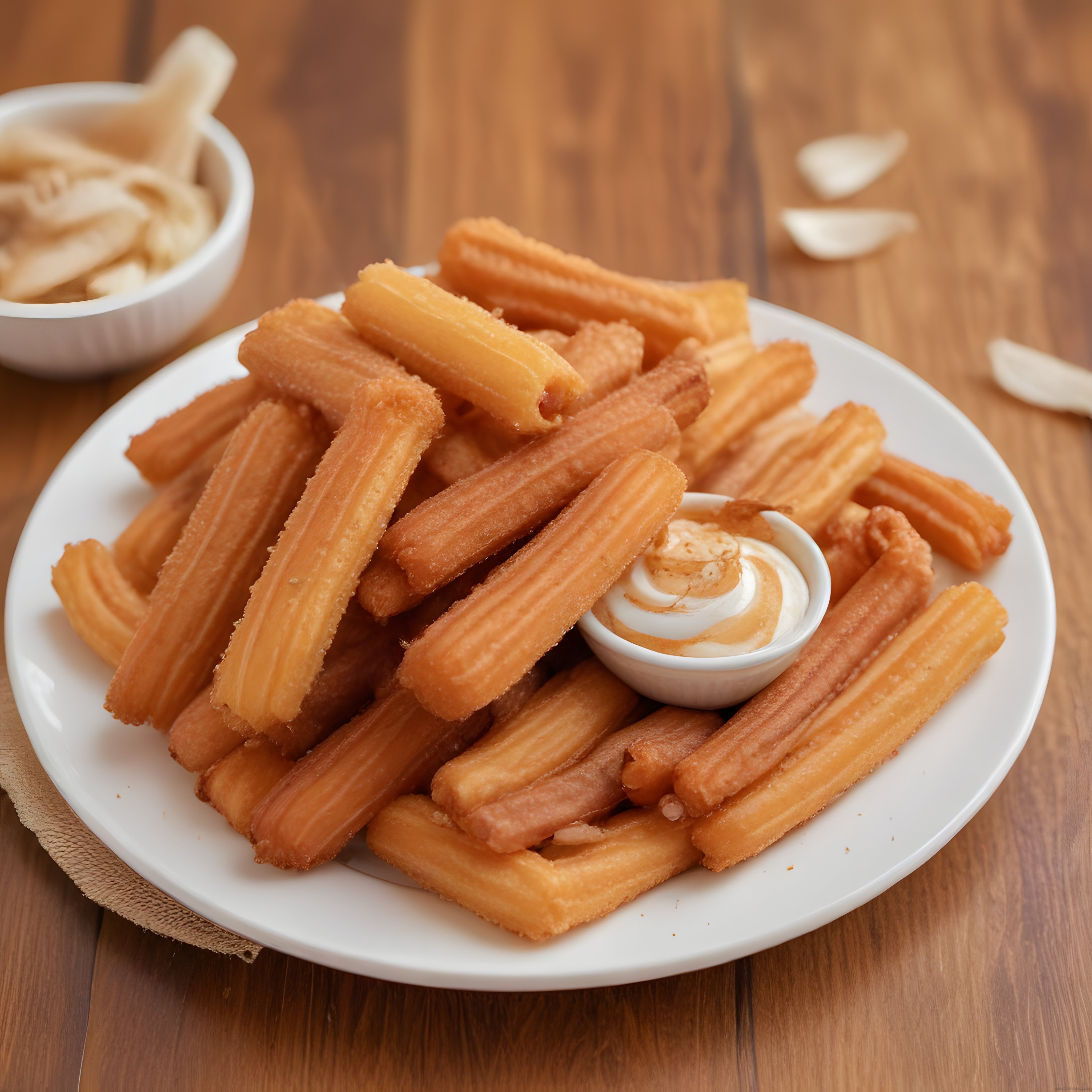 Evde Kolayca Hazırlayabileceğiniz Çıtır Churros ve Karamel Sos ile Lezzet Şöleni