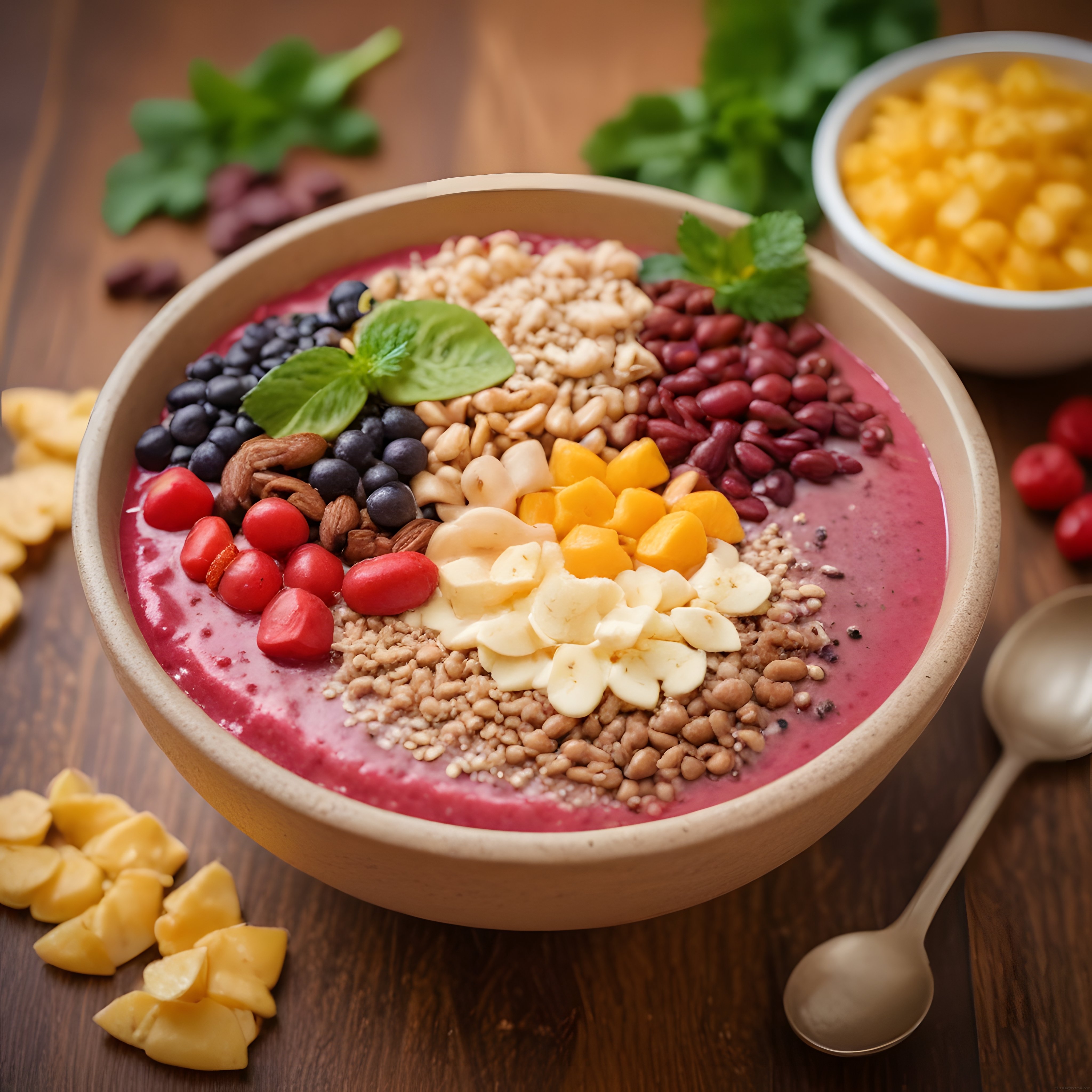 Evde Kolayca Hazırlayabileceğiniz Sağlıklı Smoothie Bowl Tarifi