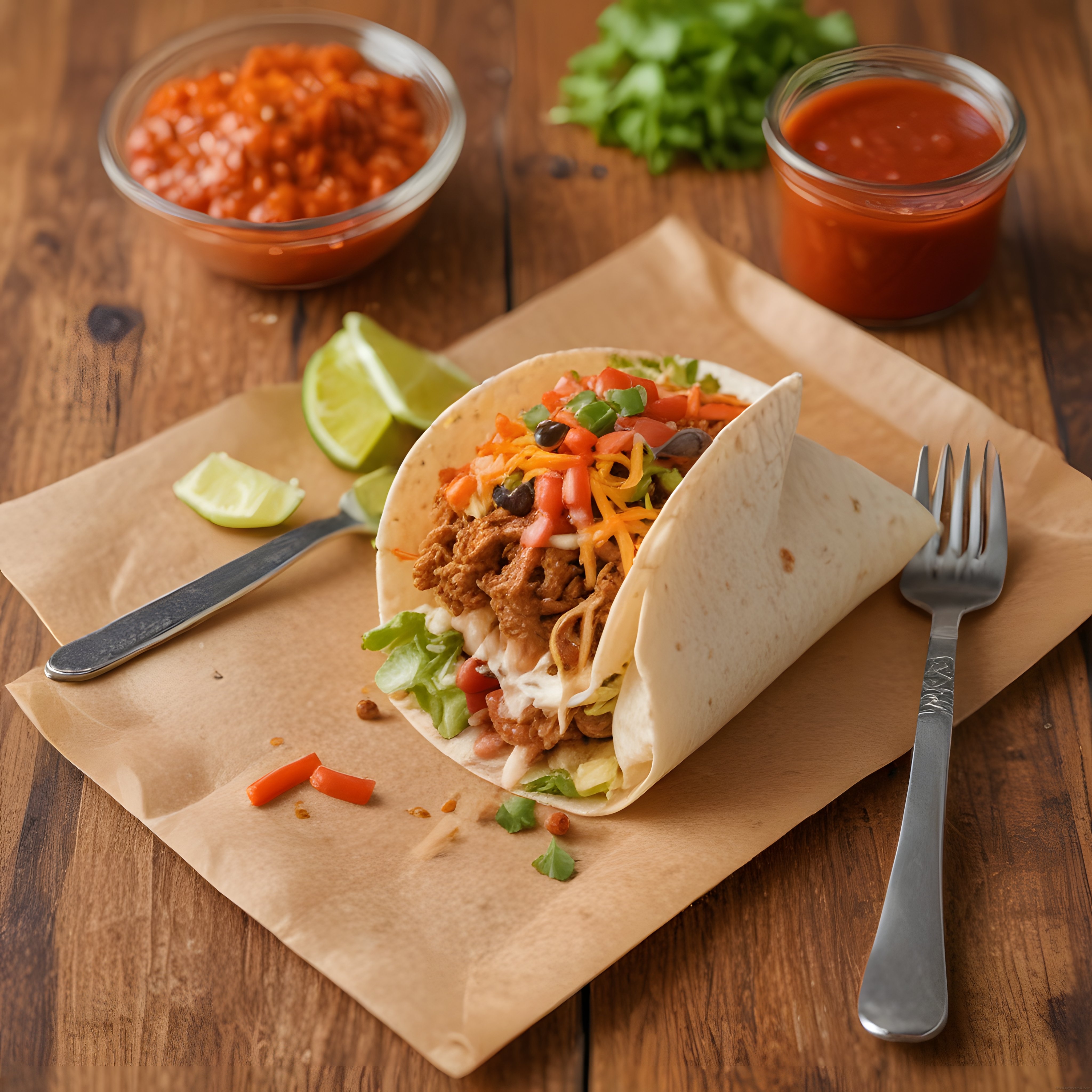 Evde Meksika Usulü Tavuklu Burrito Yapımı ve Nefis Sunum Tüyoları