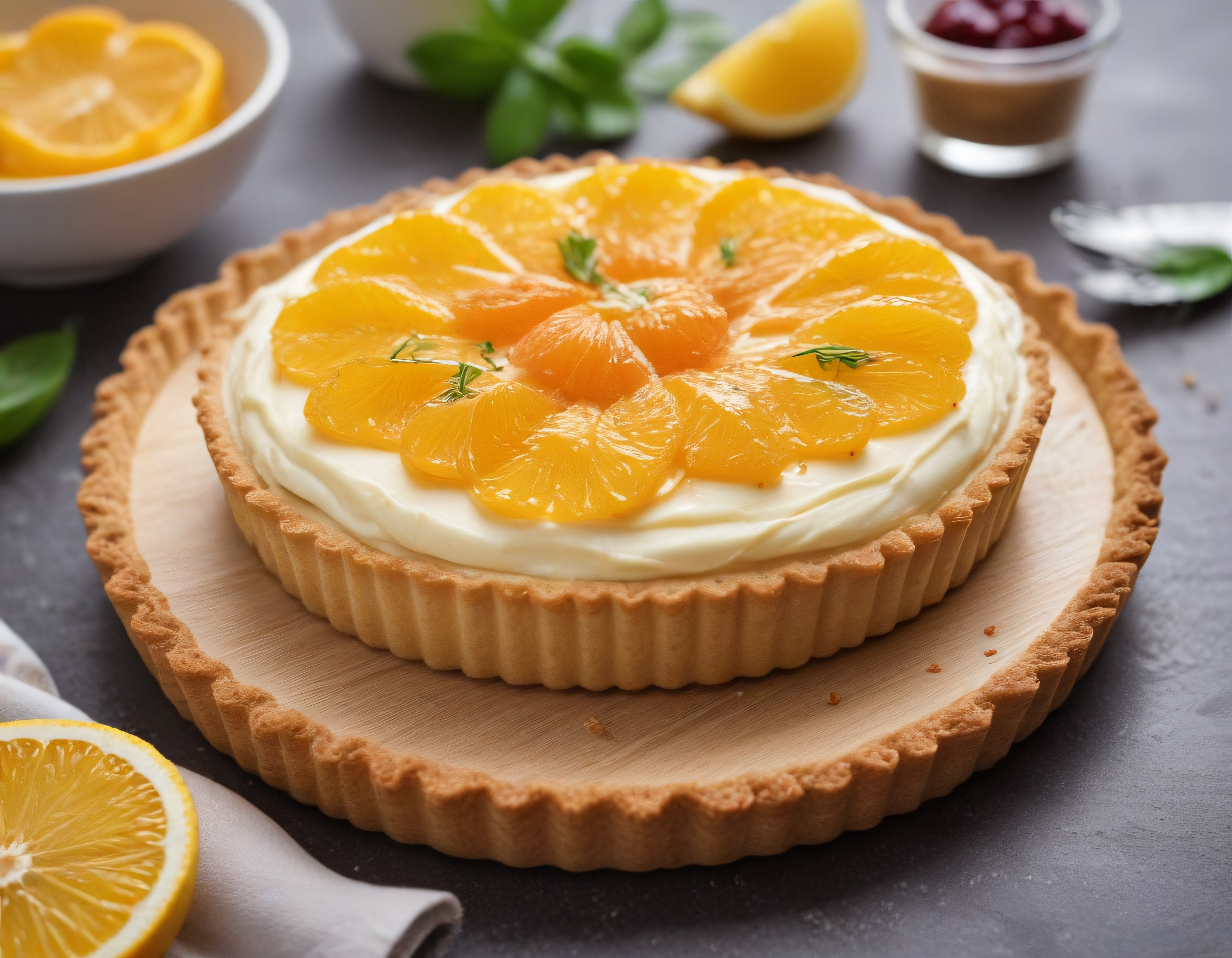 Evde Portakallı Tart Yapımı: Kremalı Turta Tarifi ve Dekorasyon Fikirleri
