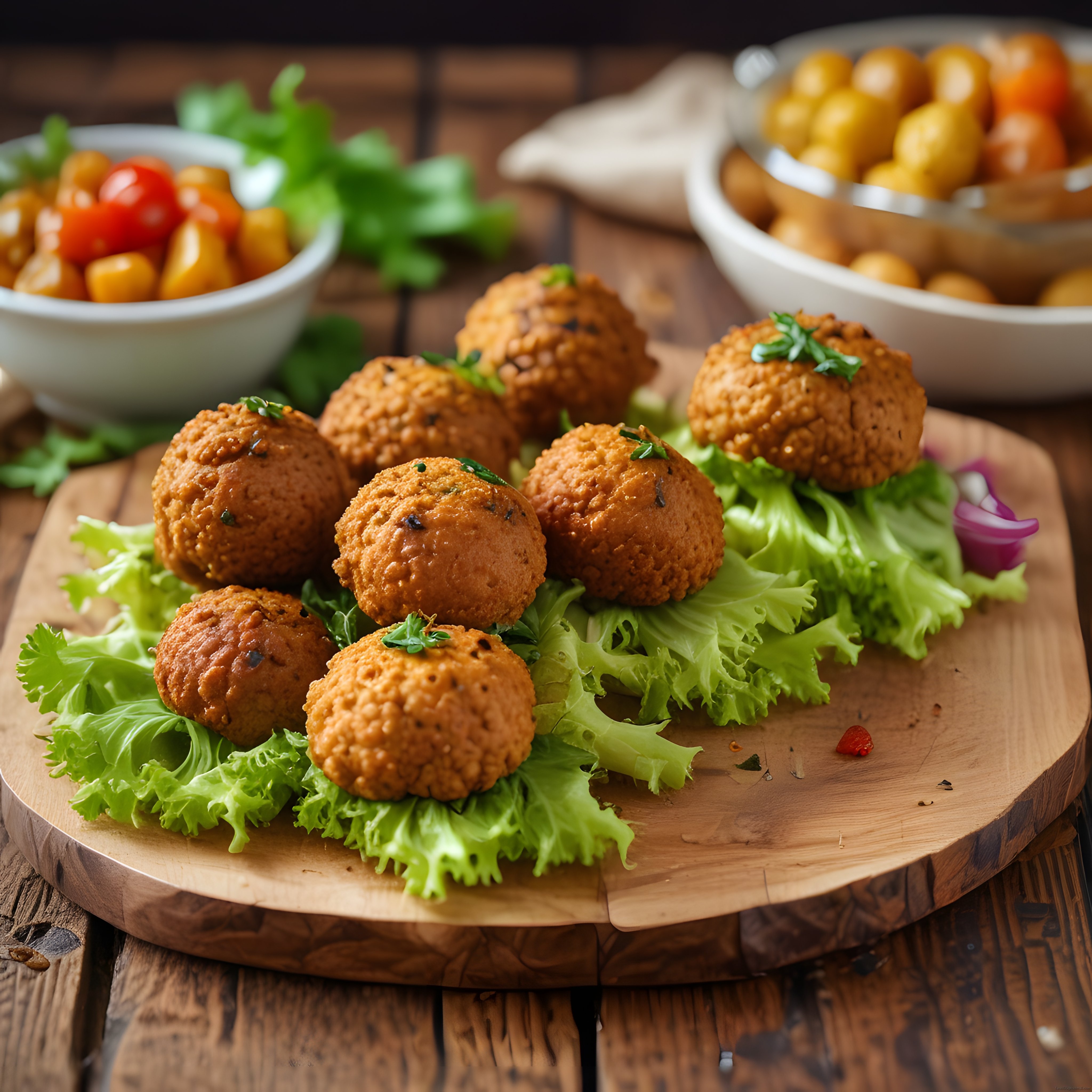 Falafel Topları: Çıtır Nohut Köftesi Tarifi ve Sunum Önerileri
