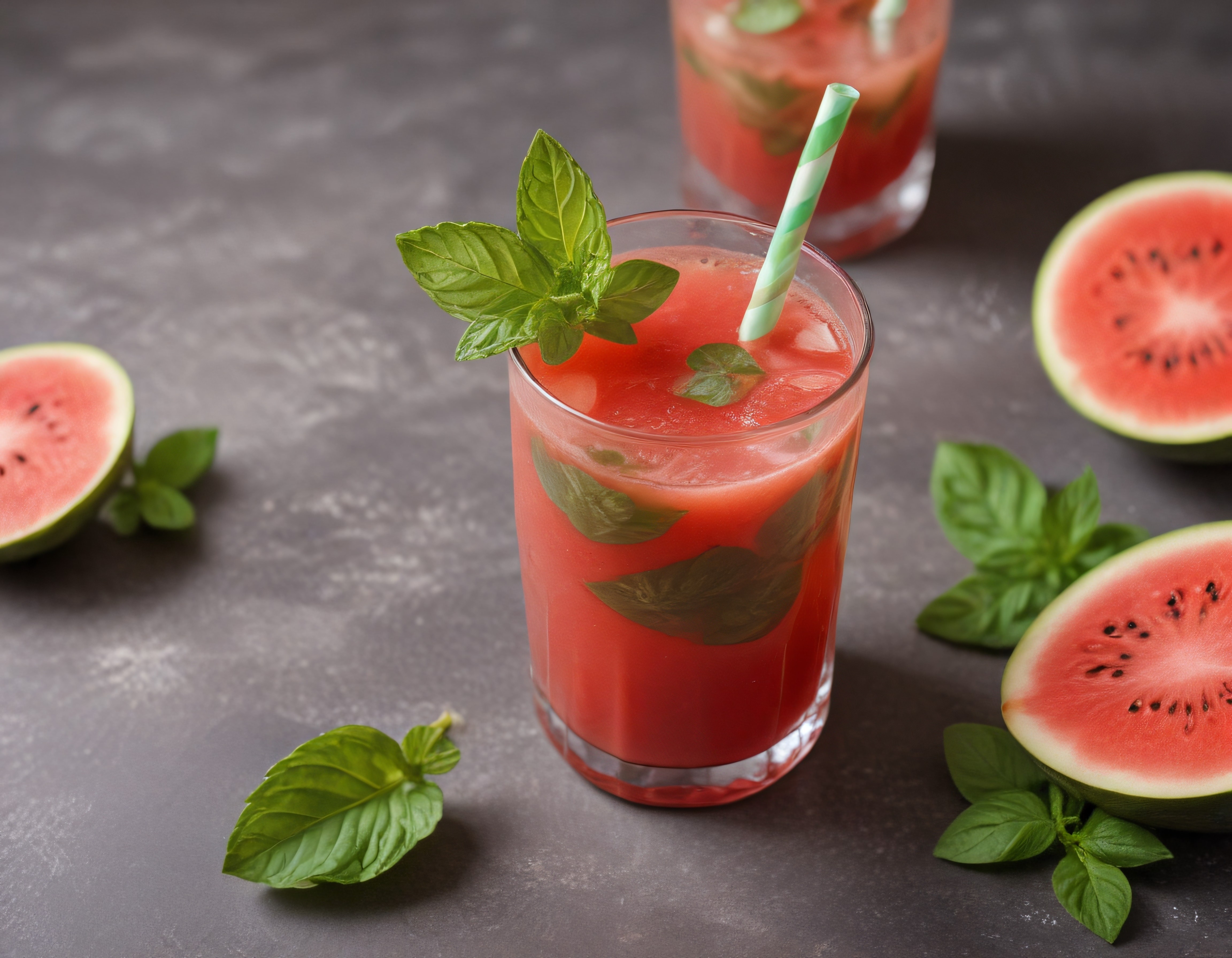 Fesleğenli Karpuz Smoothie Tarifi: Ev Yapımı Serinletici Yaz İçeceği