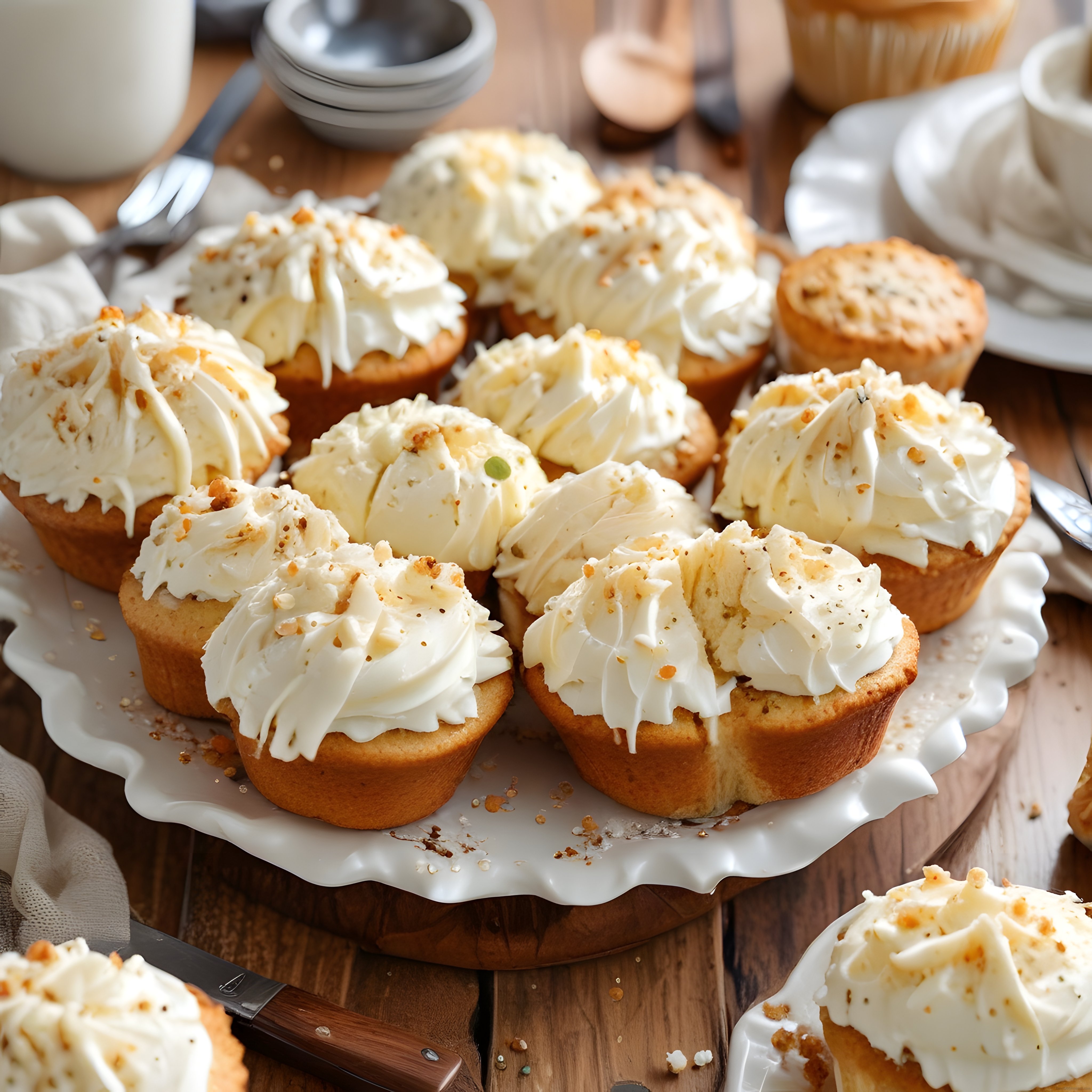 Fındıklı Kremalı Cupcake: Ev Yapımı Tatlı ve Pratik Sunum Önerisi