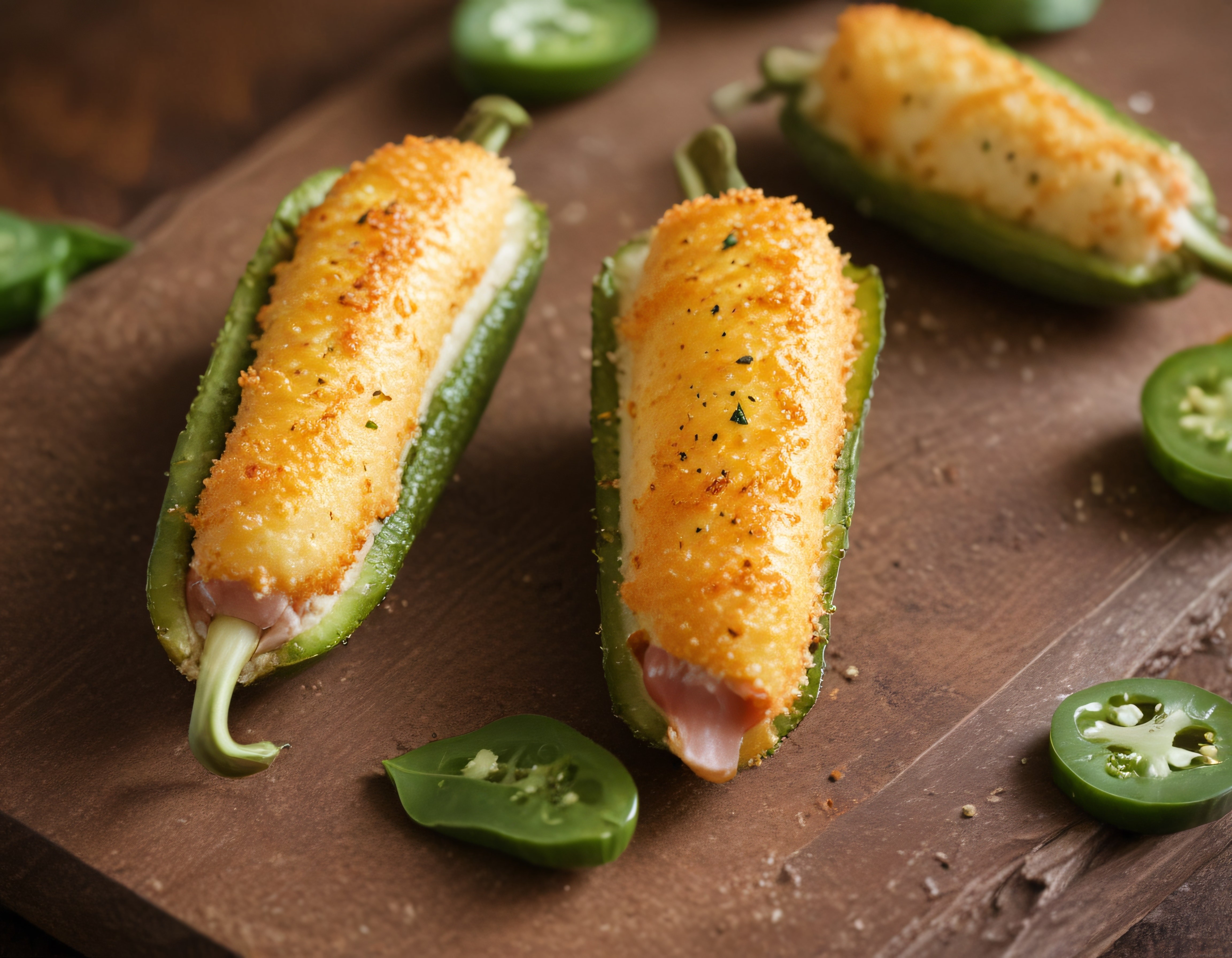 fırında çıtır kaplamalı mozzarella dolgulu jalapeno biberleri lezzetli tarif