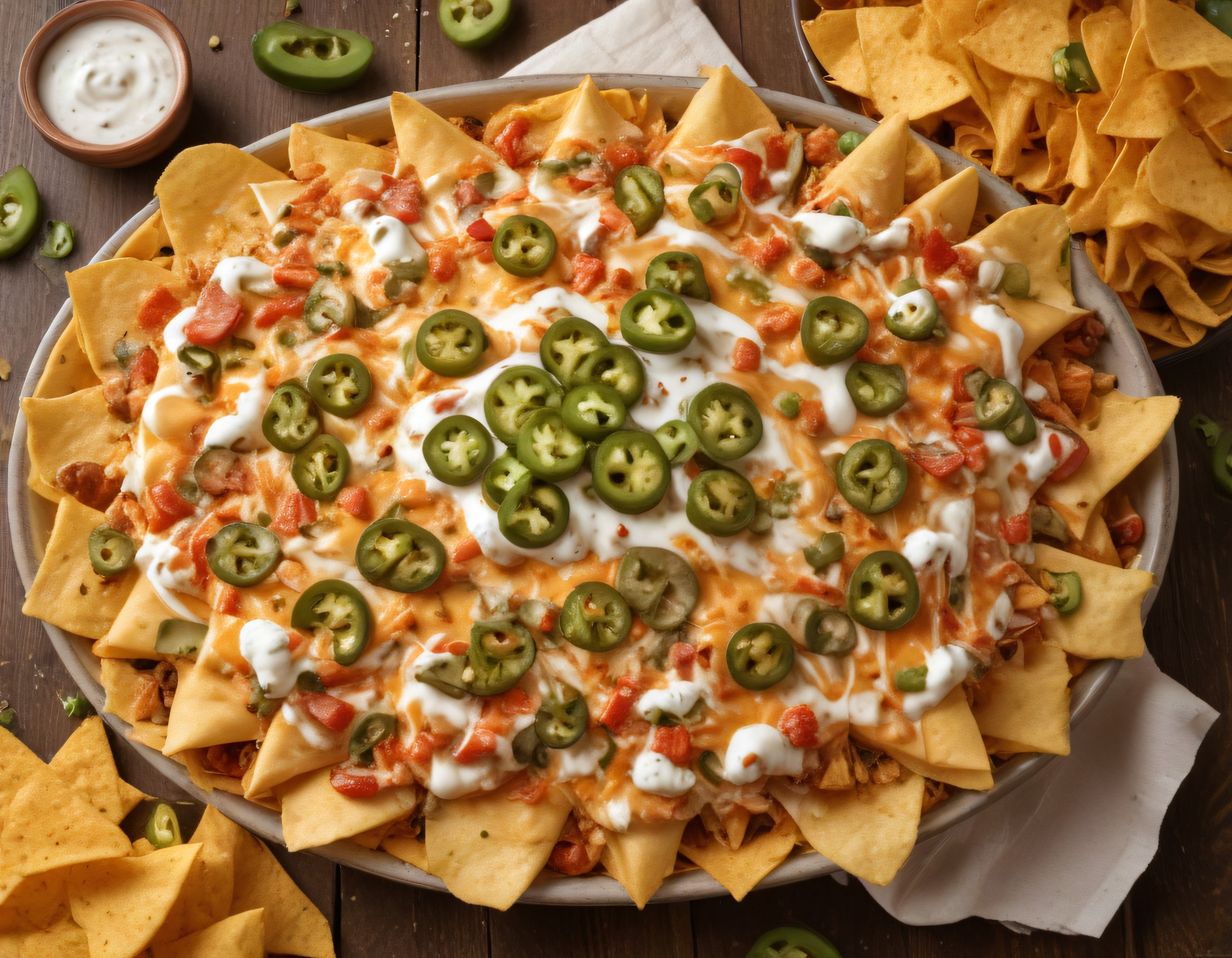 Fırında Nachos Tarifi: Eriyen Peynir, Jalapeno ve Sosla Mükemmel Atıştırmalık
