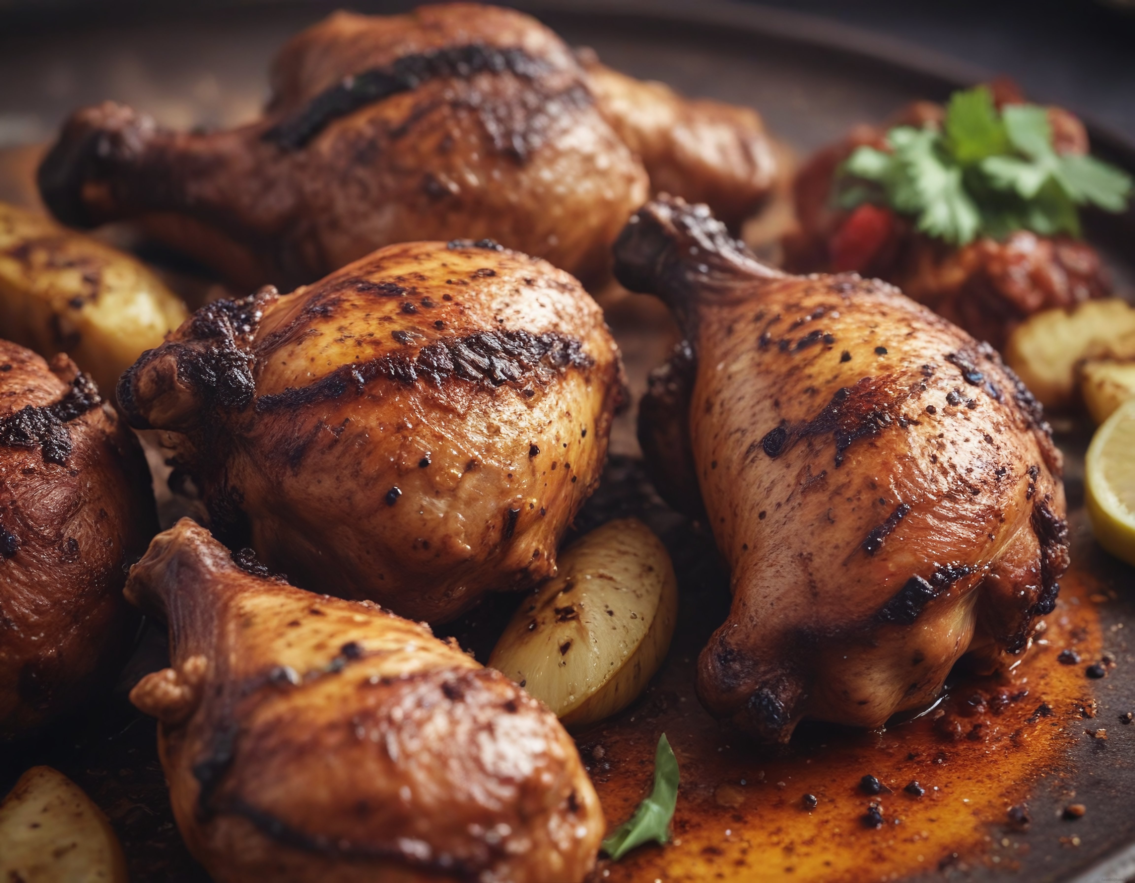 Fırında Soslu Tavuk But ve Patates: Pratik Akşam Yemeği Tarifi