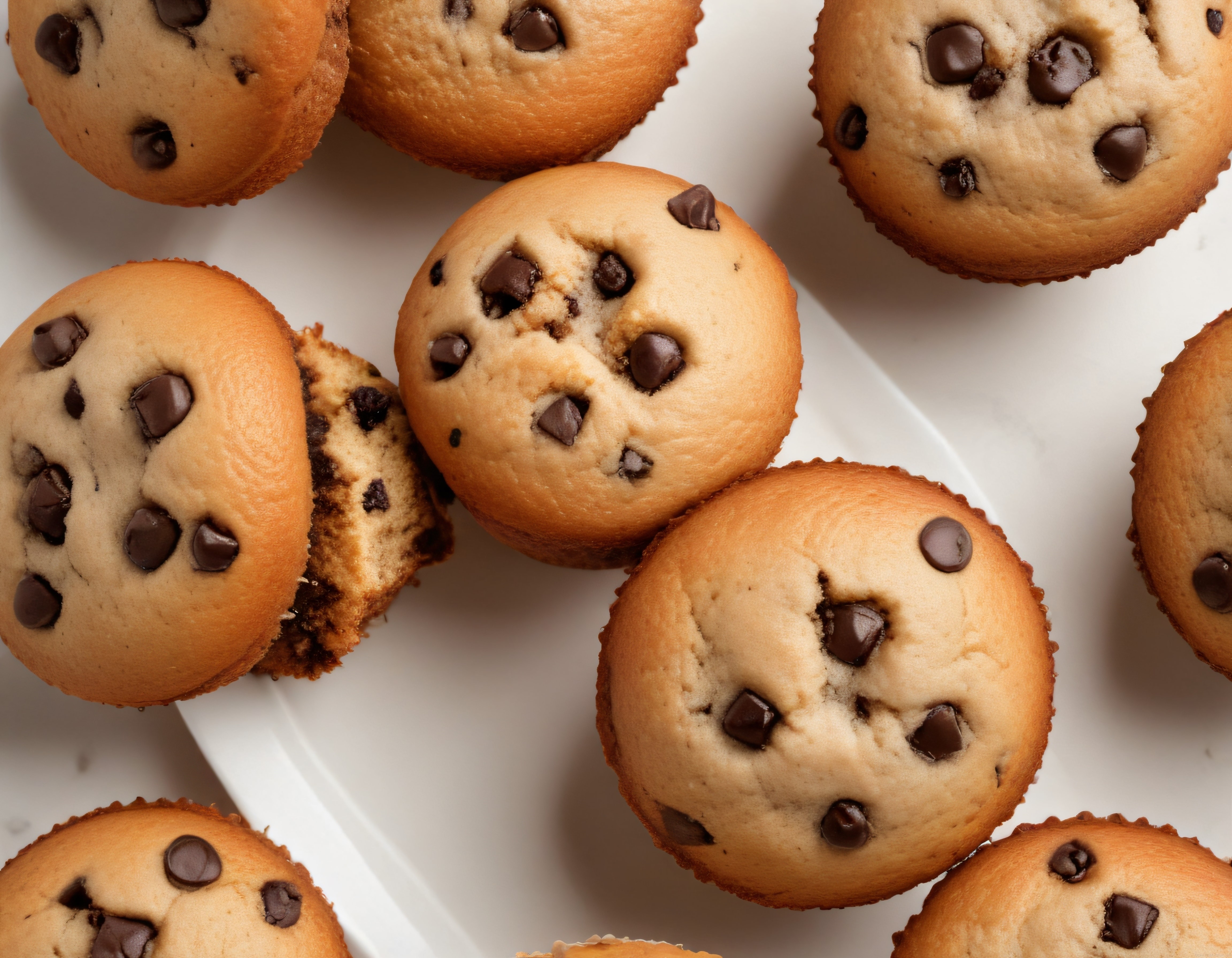 Fırından Yeni Çıkmış Damla Çikolatalı Muffin Tarifi ve Sunum Önerileri