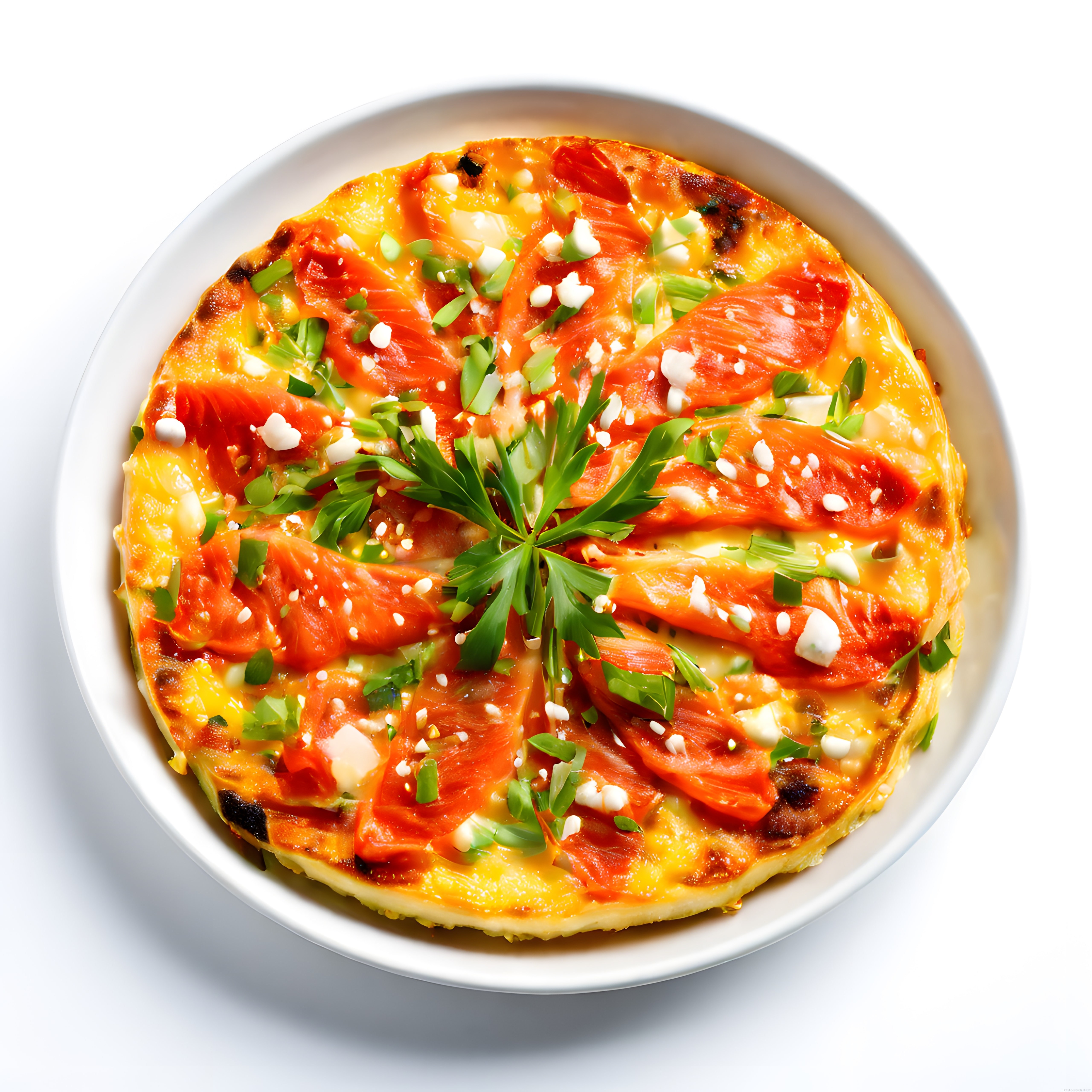 Füme somon ve peynirli nefis omlet: Kahvaltılık protein dolu sağlıklı tarif