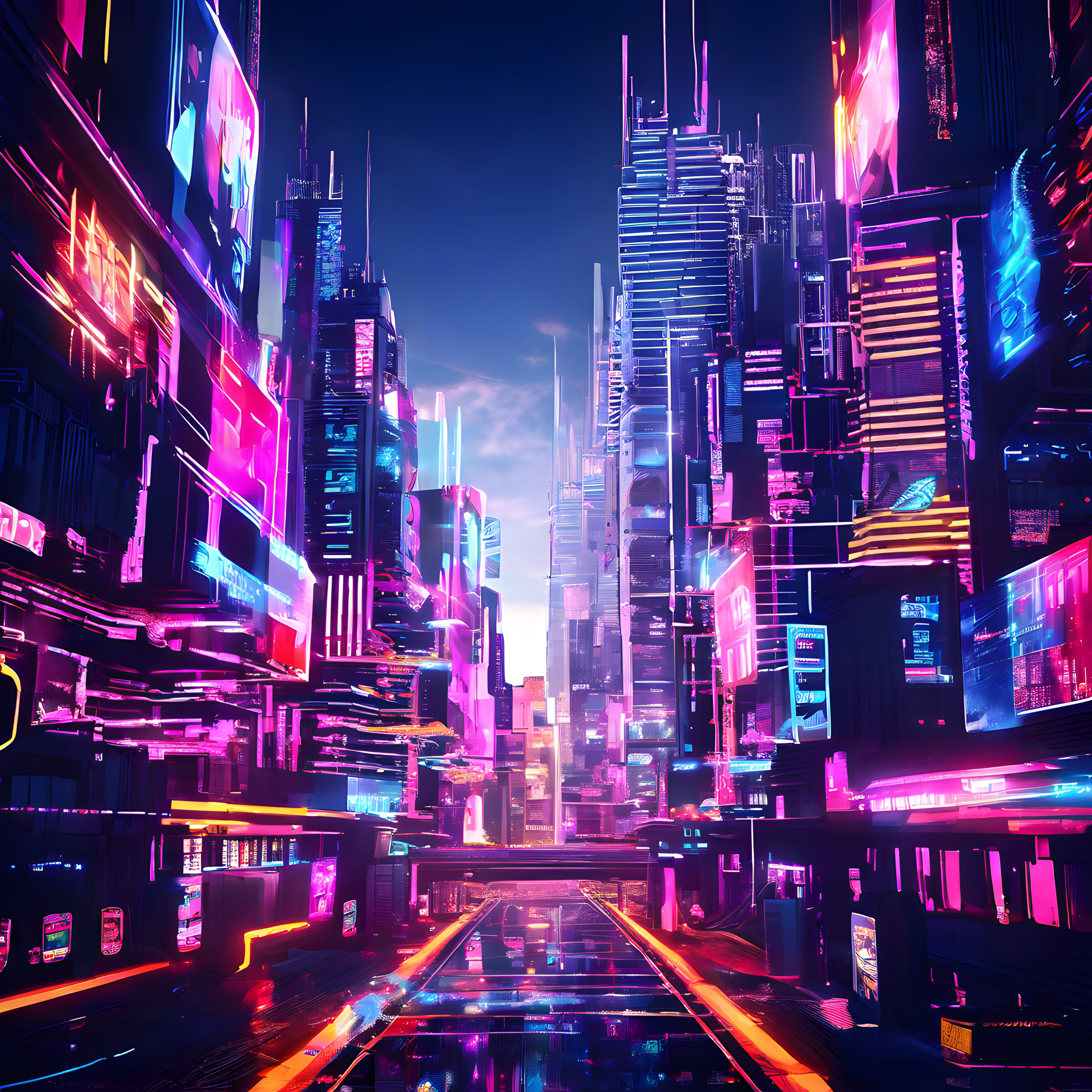 Geceyi Yutan Işıklar: Cyberpunk Metropolünün Derinliklerinden Bir Kare