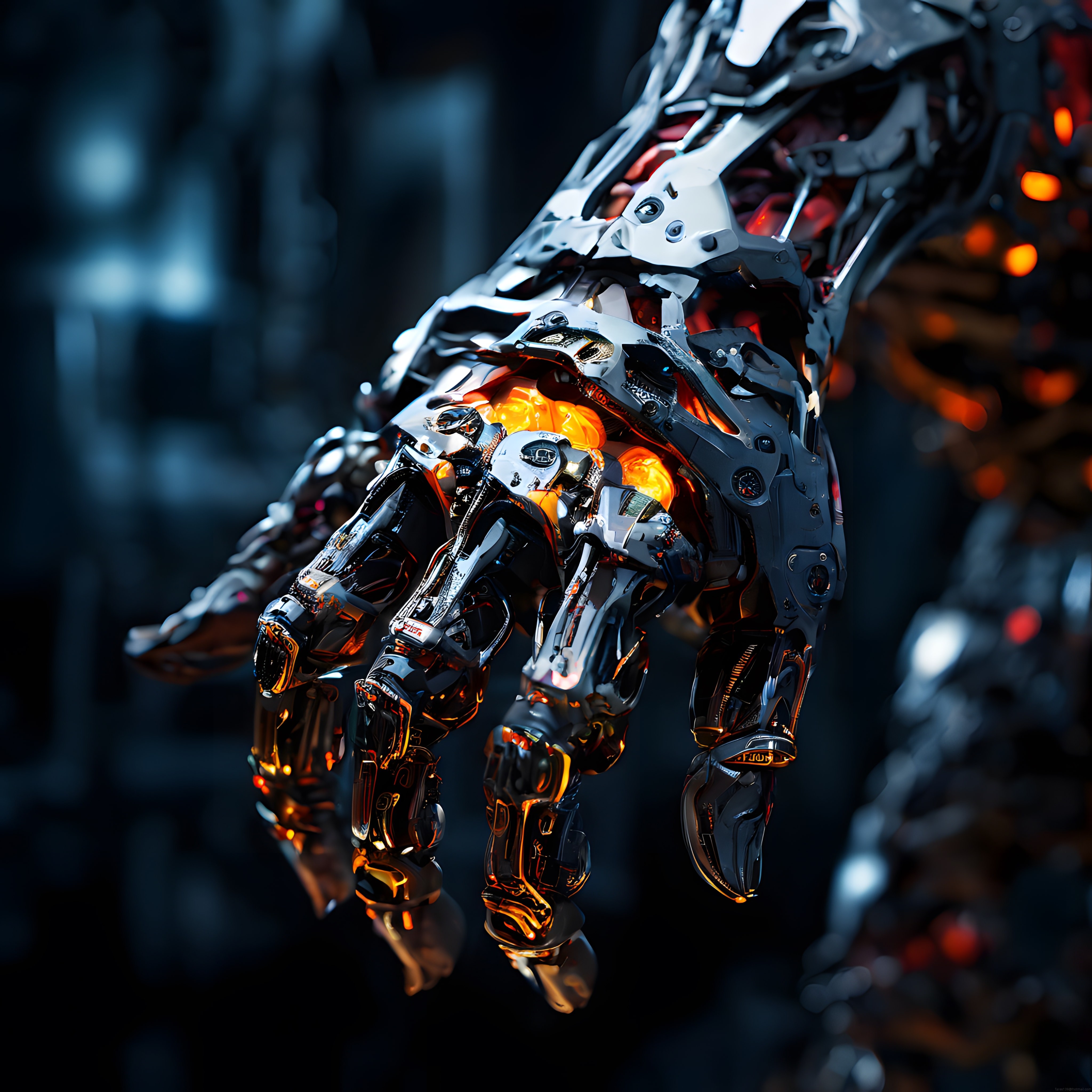 Geleceğin Metal Savaşçısı: İçi Ateşli Biyomekanik Robot ve Teknolojik Detaylar