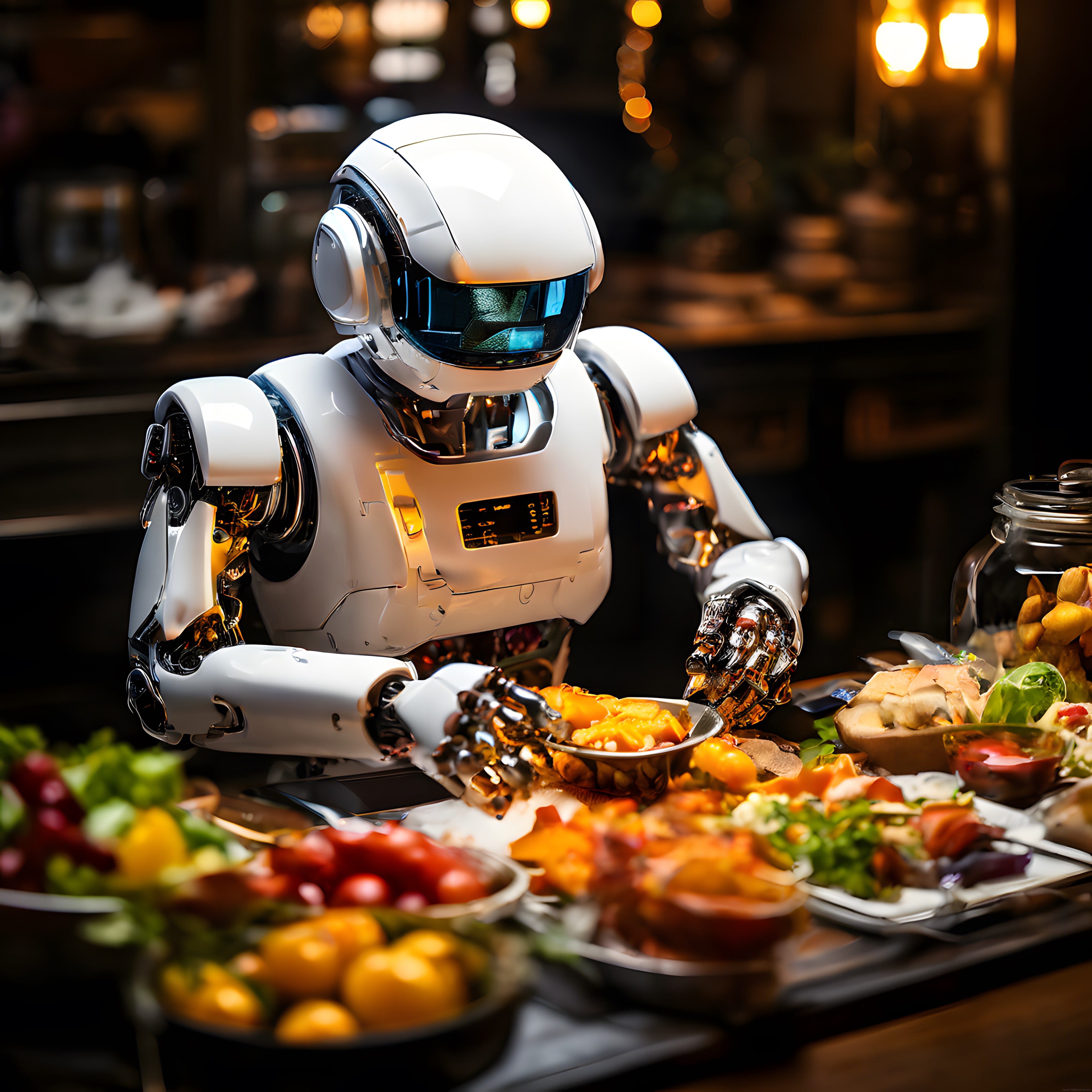 Geleceğin Mutfağında Robot Şef: Teknoloji ve Lezzetin Ustalıkla Buluştuğu An