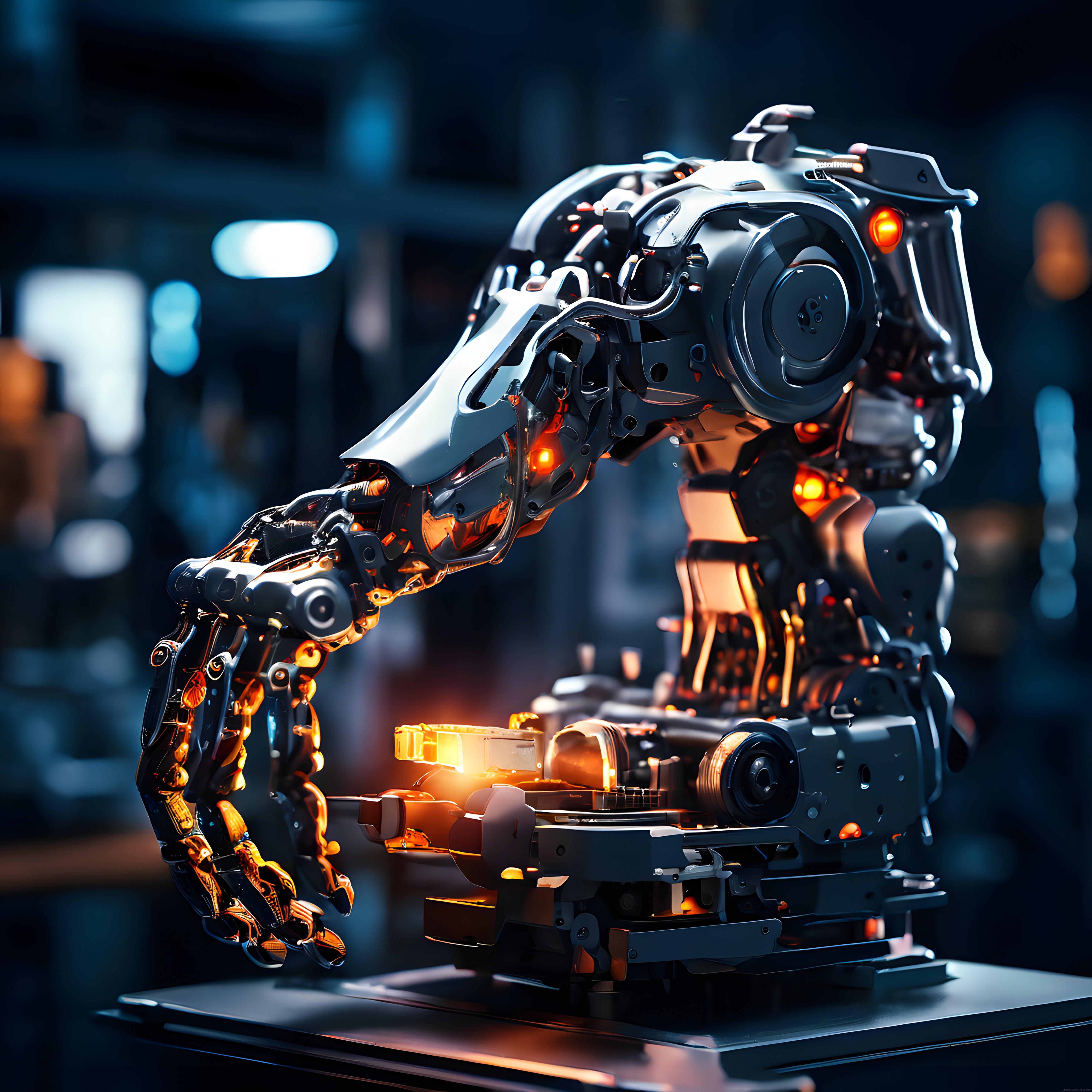Geleceğin Robotik Kolu: Yüksek Teknoloji ve Mekanik Ustalık