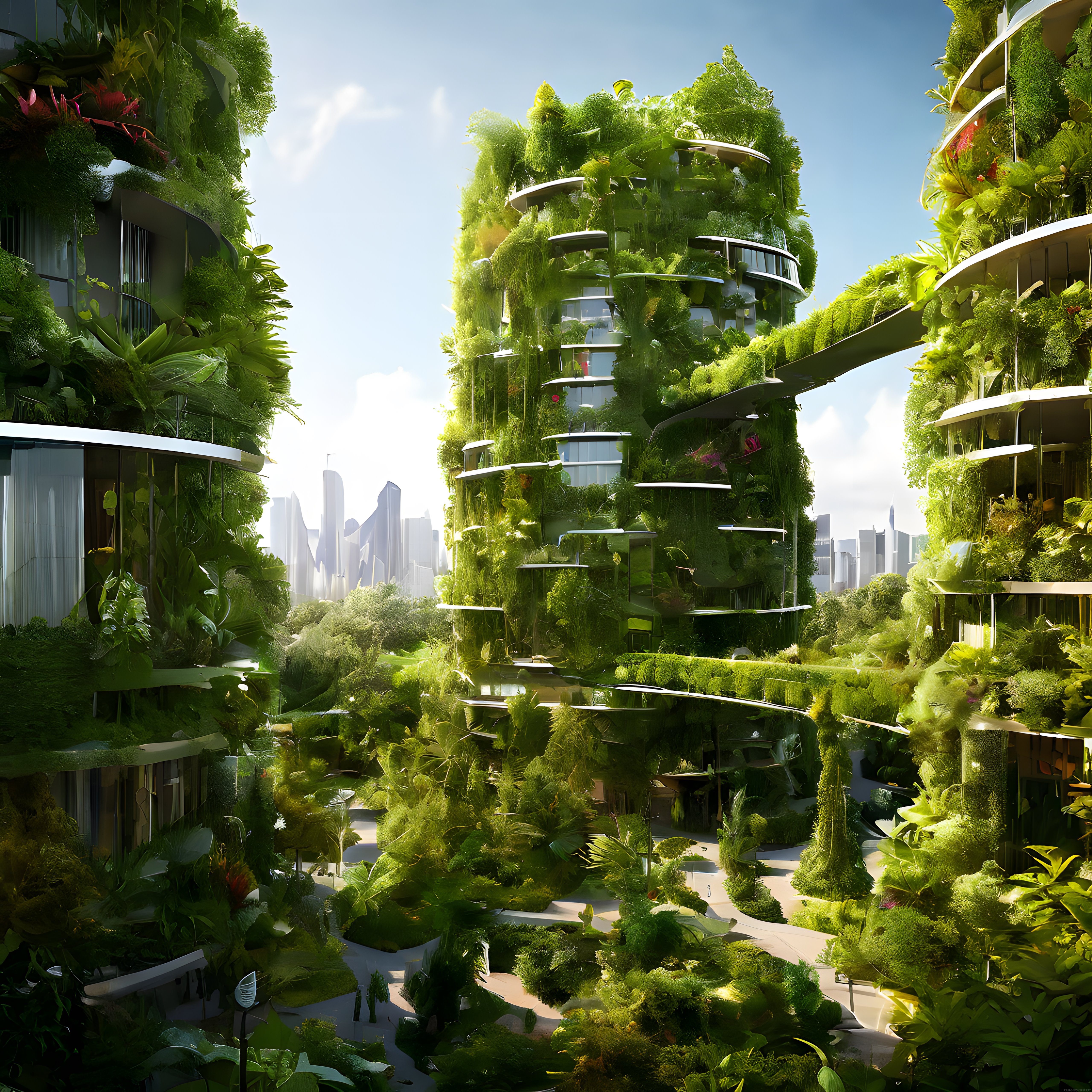 Geleceğin yeşil kentinde dikey ormanlar sürdürülebilir mimari ve doğa uyumu