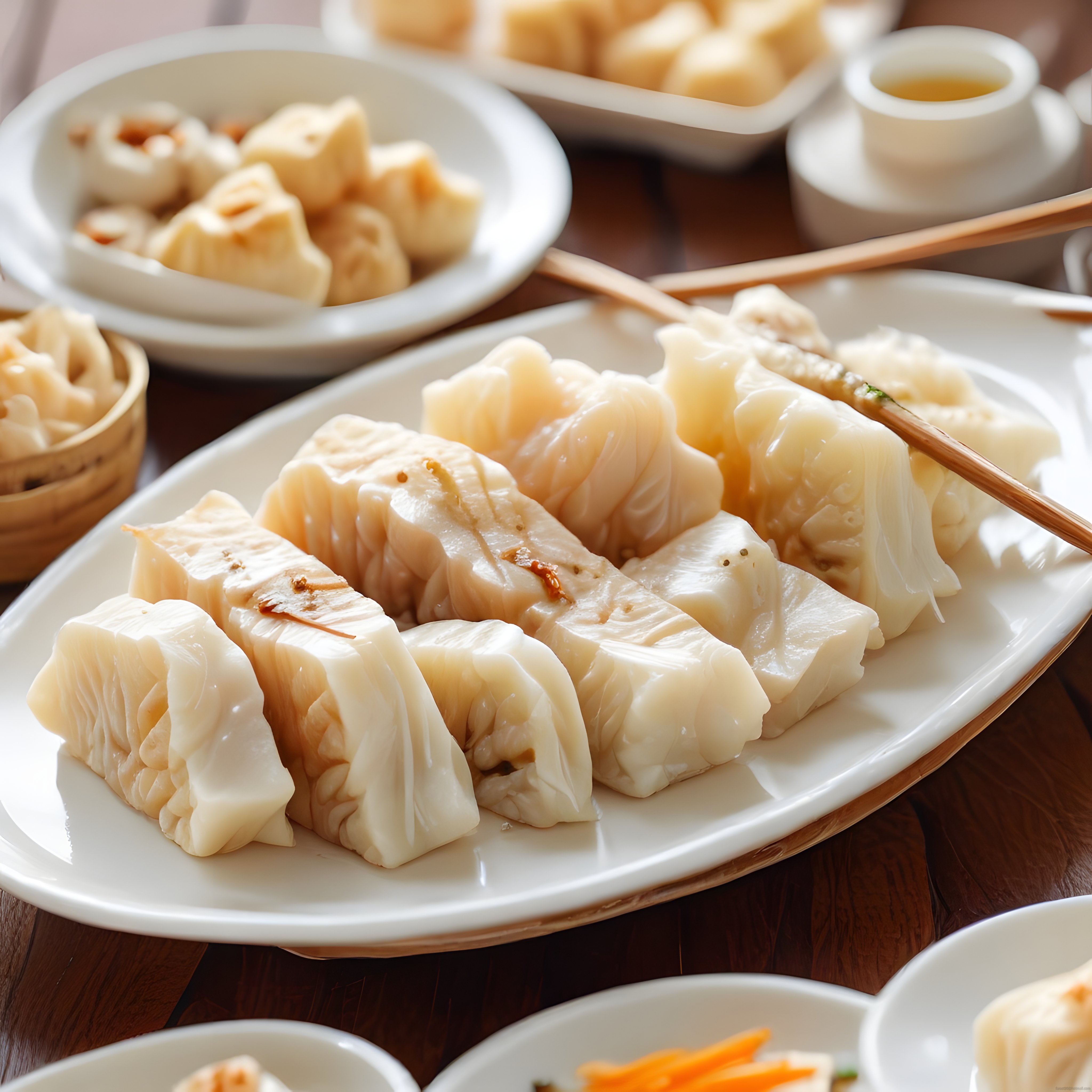 Geleneksel Çin Mutfağından Buharda Karidesli Dim Sum ve Har Gow Lezzeti