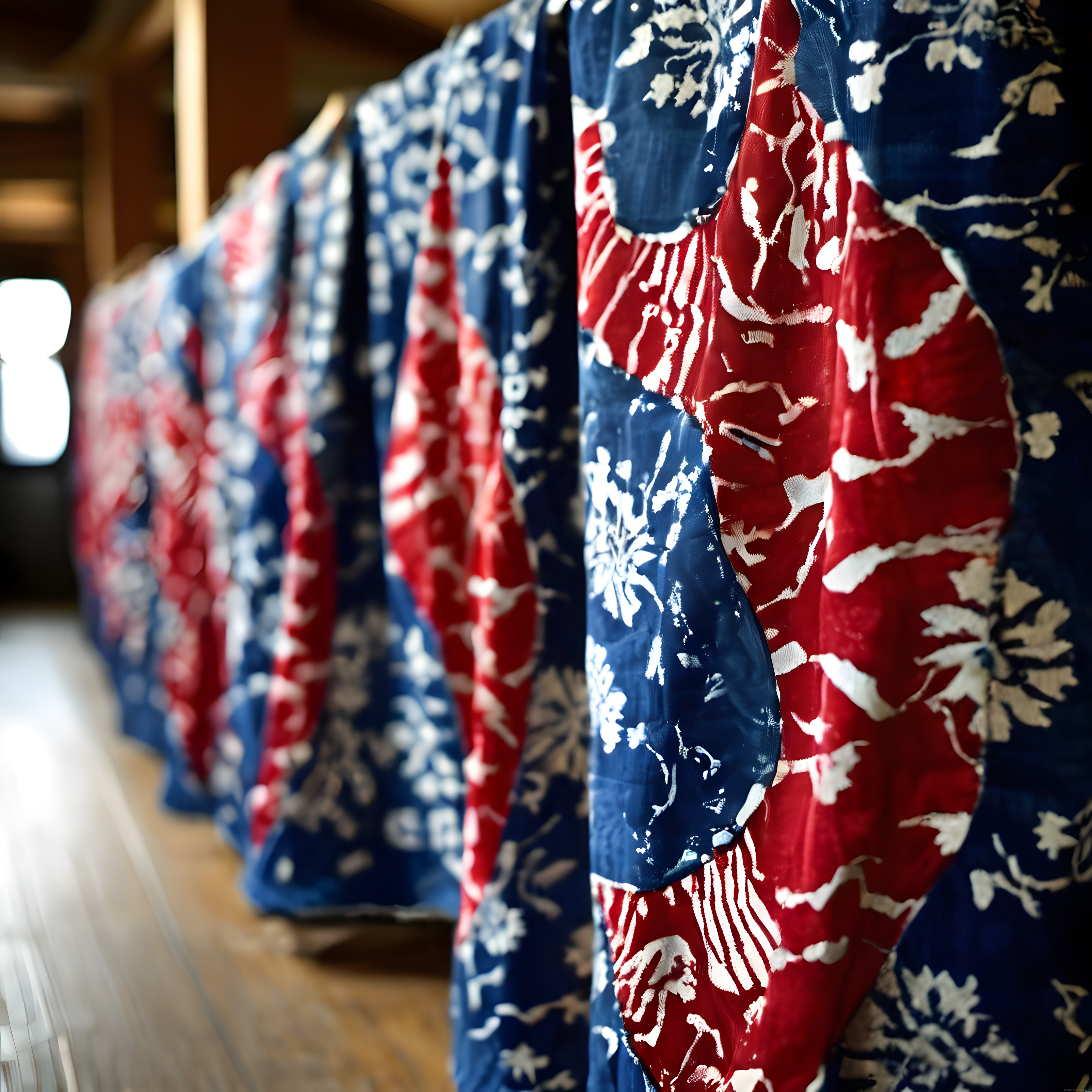 Geleneksel Desenli Kimono ve Yukata Koleksiyonu, Ahşap Gardırop Detayı