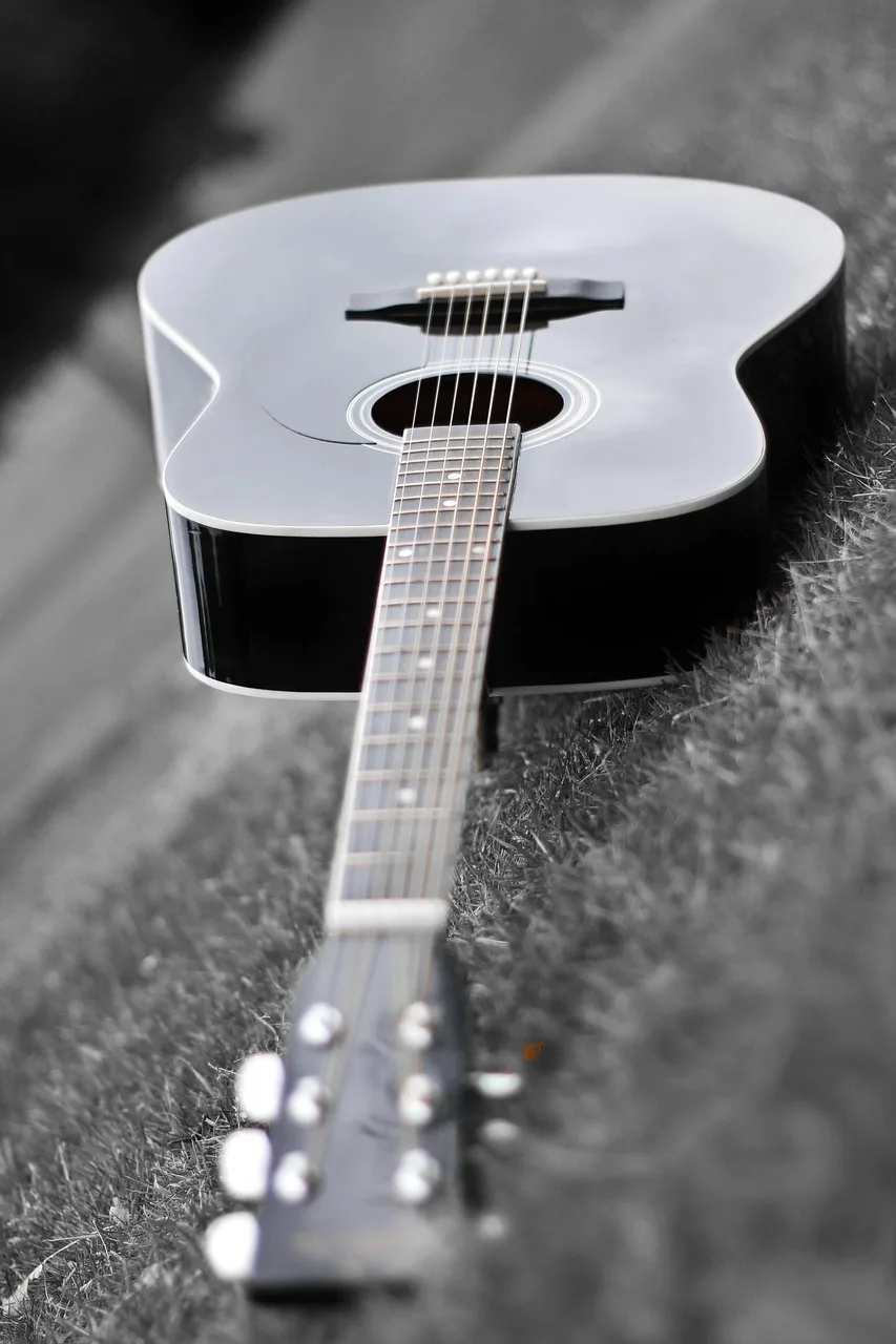 Gitar ve bas çalgısı stüdyo fotoğrafı