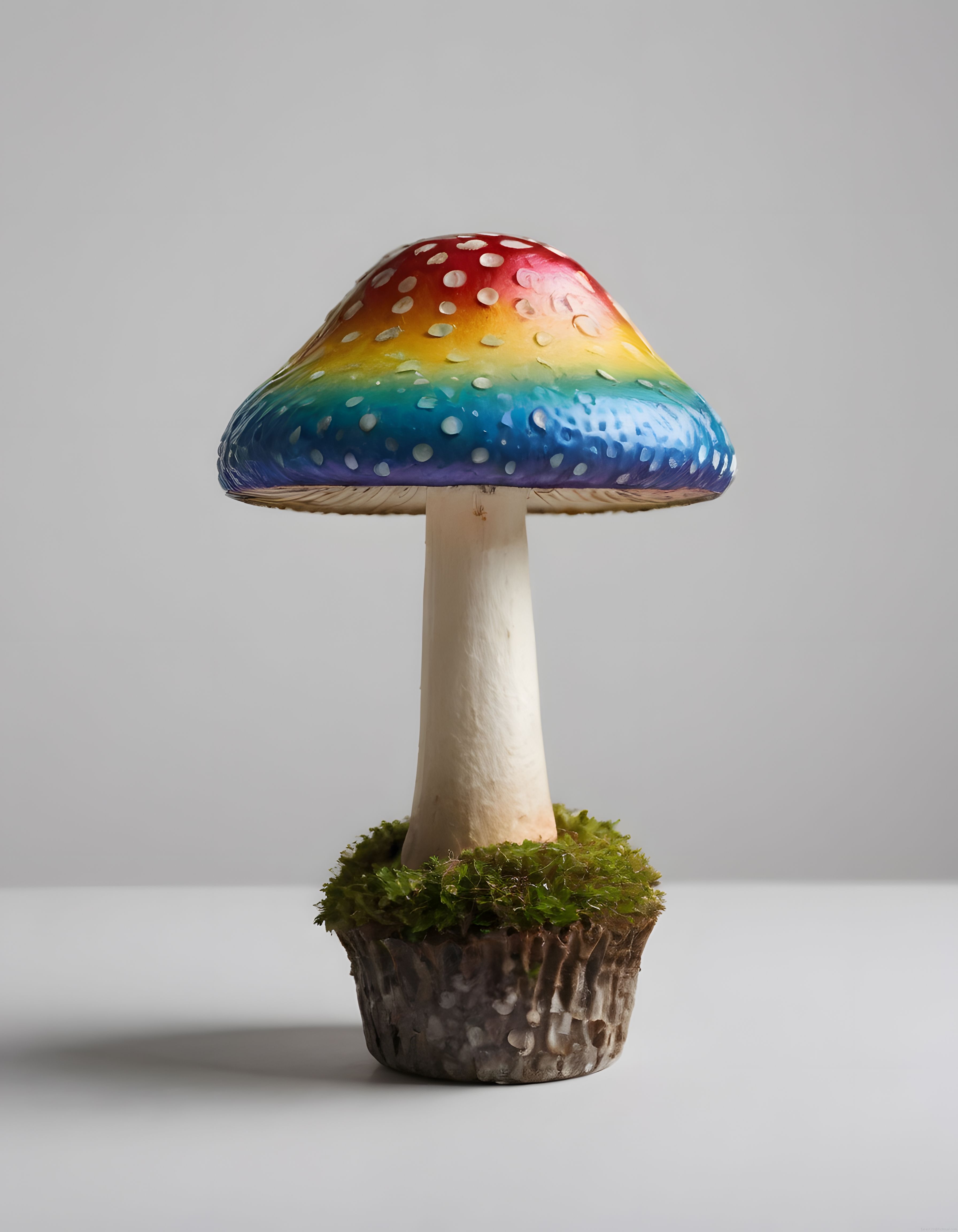 Gökkuşağı Renkli Fantastik Mantar Cupcake: Yaratıcı Mutfak Sanatı