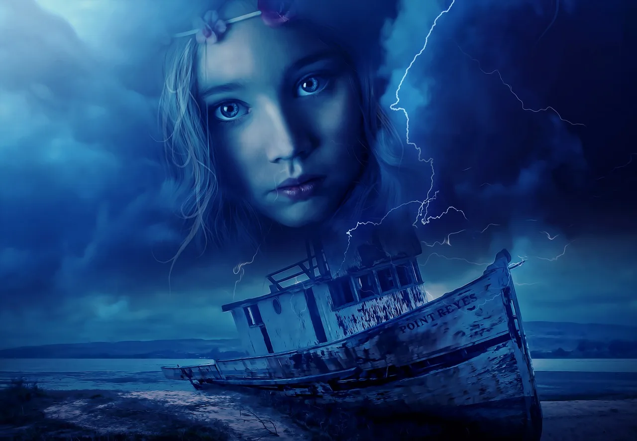 Gothic kız deniz fırtınası kapak fotoğrafı Gothic kız deniz fırtınası kapak fotoğrafı