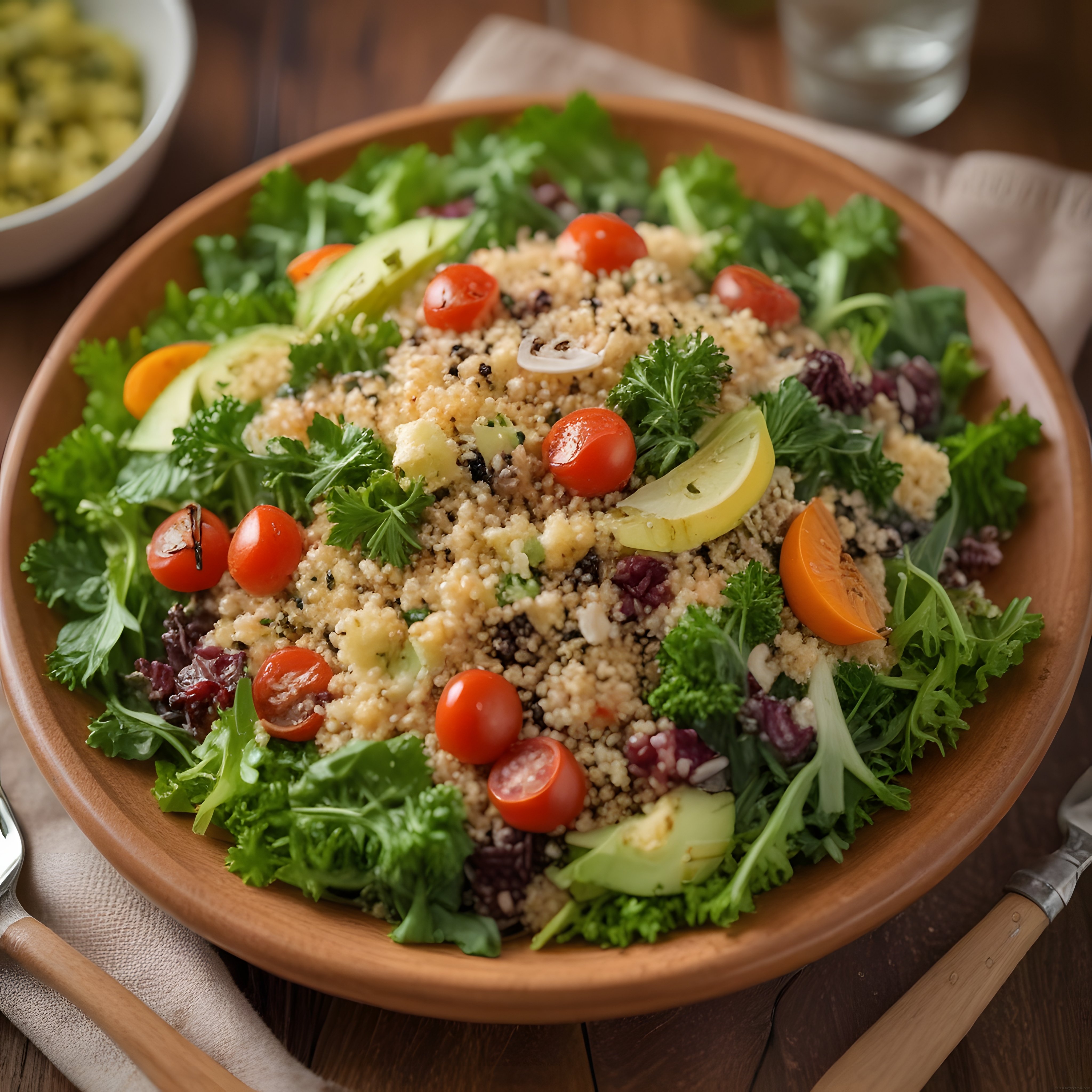 Göz Alıcı Renklerle Kinoalı Avokado Salatası ve Sağlıklı Beslenme Önerisi