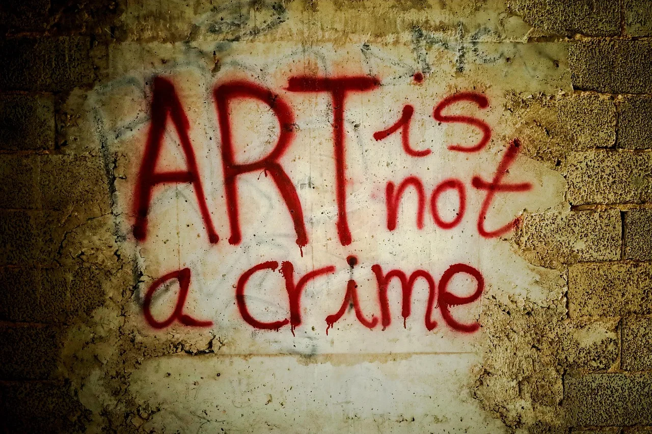 Graffiti duvar resmi - kayıp yer Yunanistan
