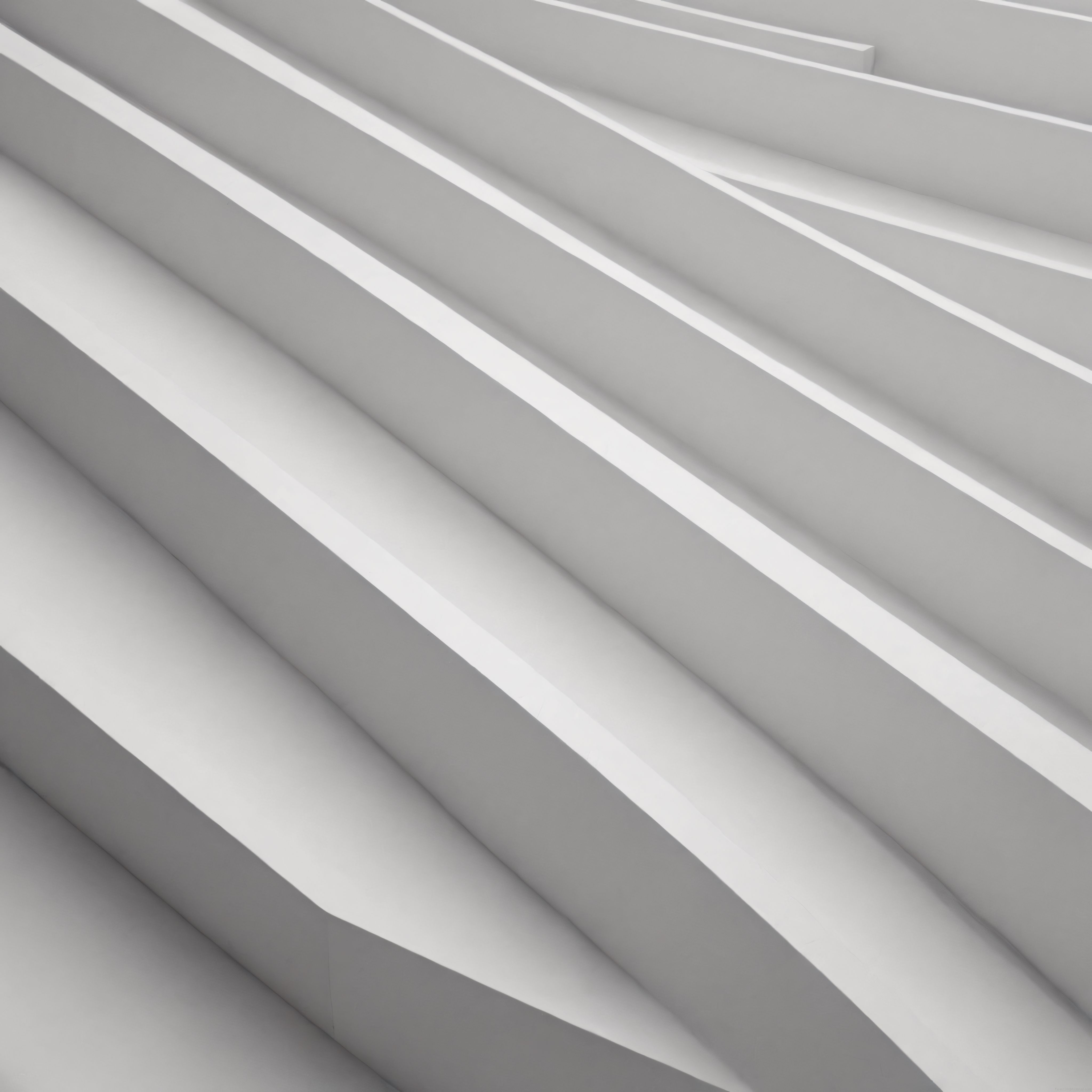 Gri Tonlarda Dalgalı Soyut 3D Render ve Minimalist Arka Plan Tasarımı