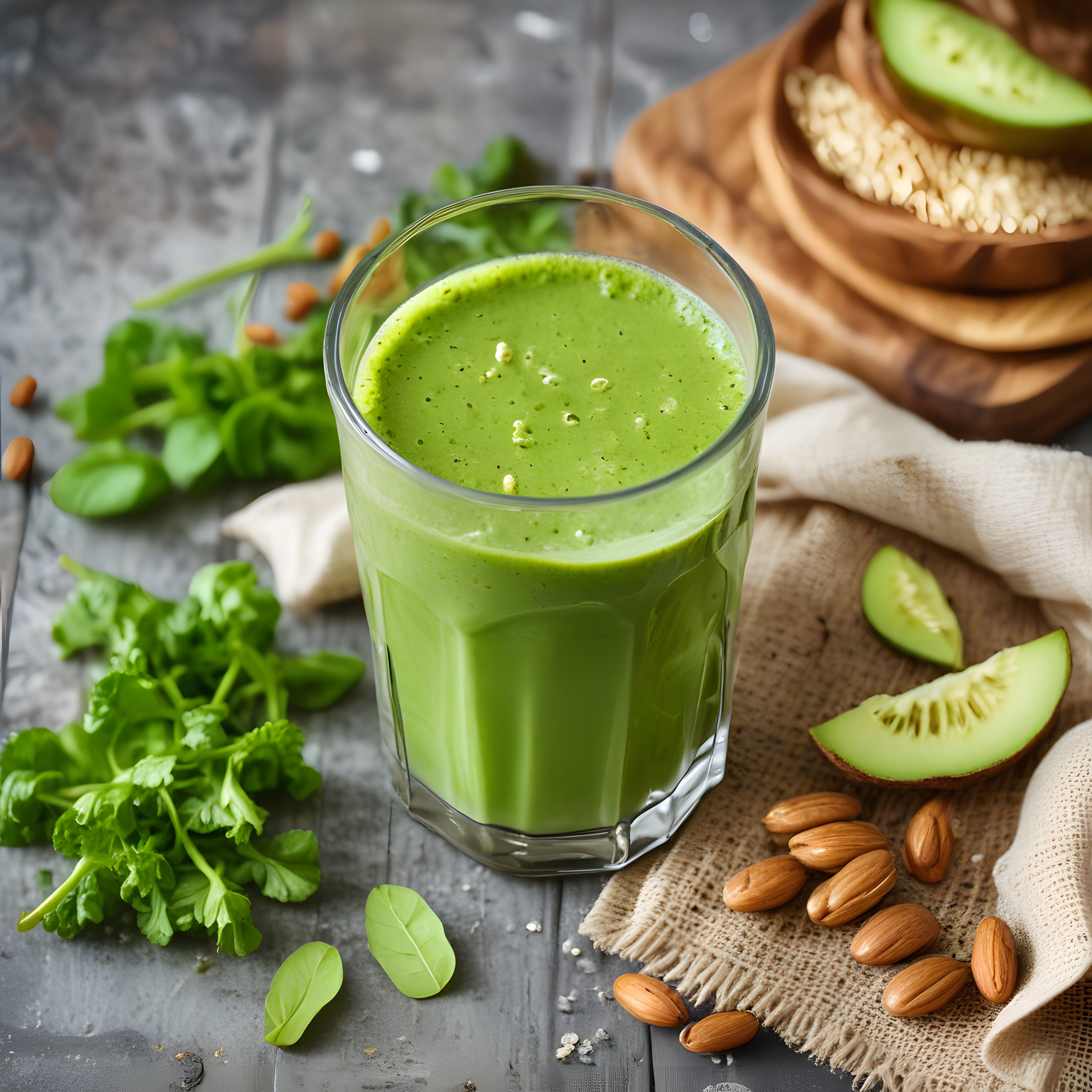 Güne Zinde Başlamak İçin Avokadolu Ispanaklı Yeşil Smoothie Tarifi