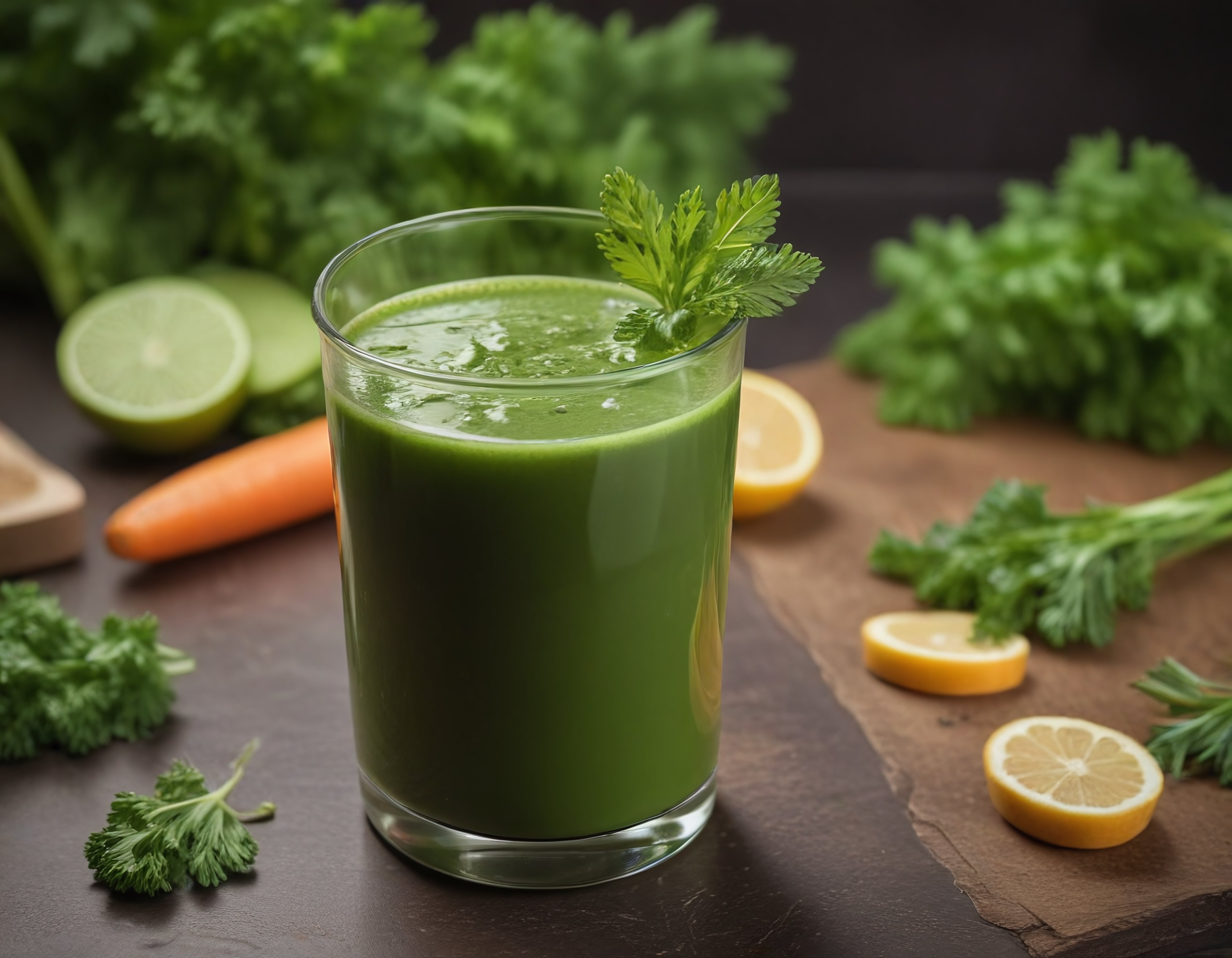 Güne Zinde Başlamak İçin Ev Yapımı Yeşil Detoks Smoothie Tarifi